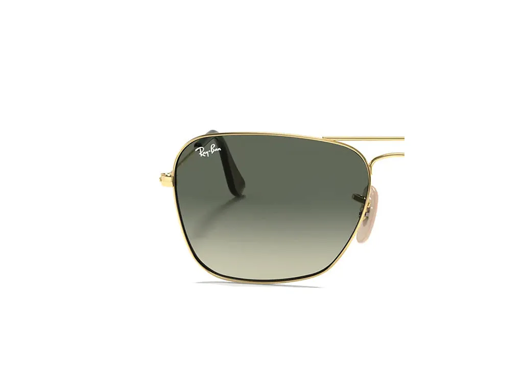 Ray - Ban Coppia di Lenti di ricambio Ray-Ban RB3136 CARAVAN Lenti di ricambio Verde Squadrata Normale - immagine 2