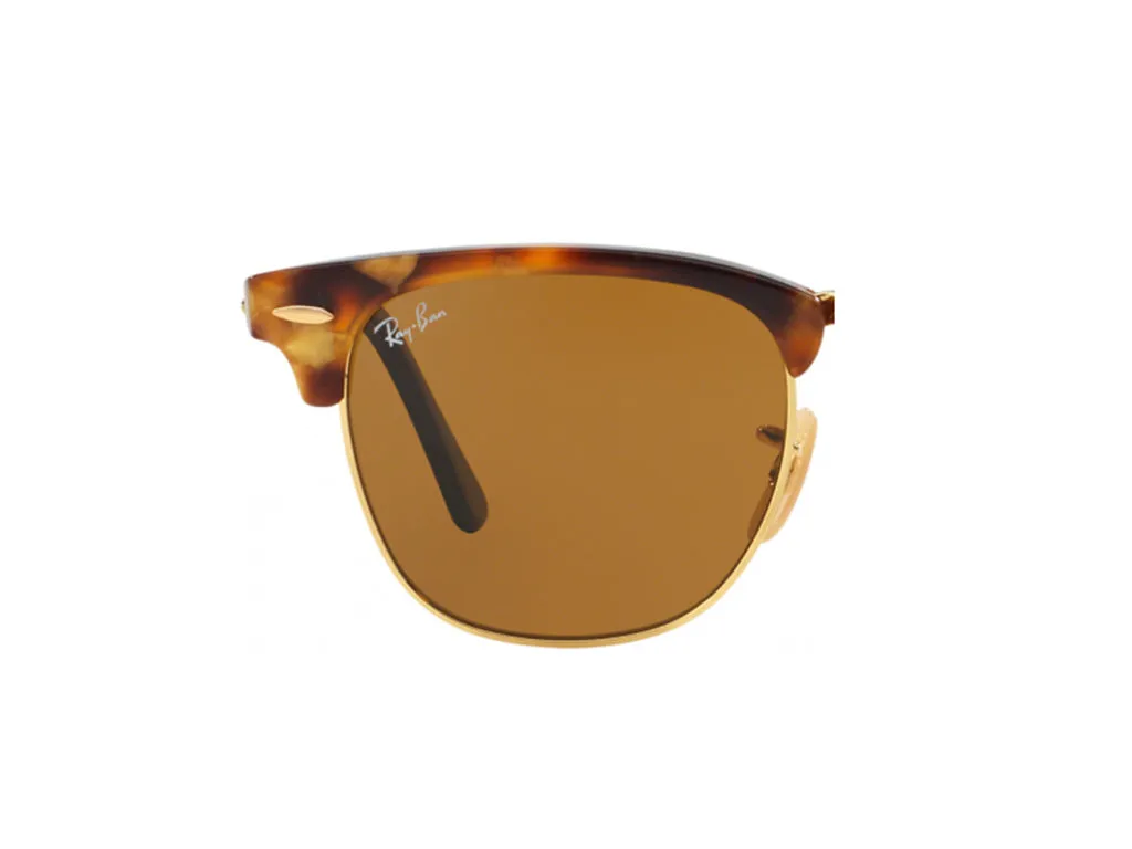 Ray - Ban Coppia di Lenti di ricambio Ray-Ban RB3016 CLUBMASTER Lenti di ricambio Marrone Squadrata Normale - immagine 4