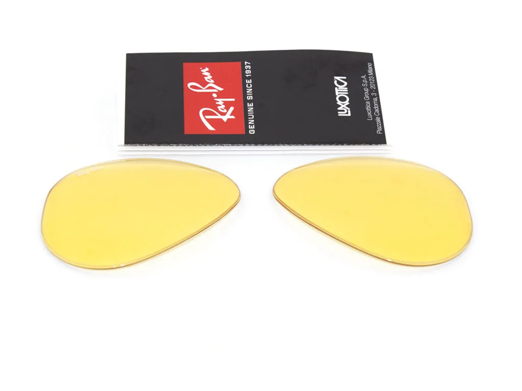 Ray - Ban Coppia di Lenti di ricambio Ray-Ban RB3025 AVIATOR Lenti di ricambio Metallo Pilot - immagine 2
