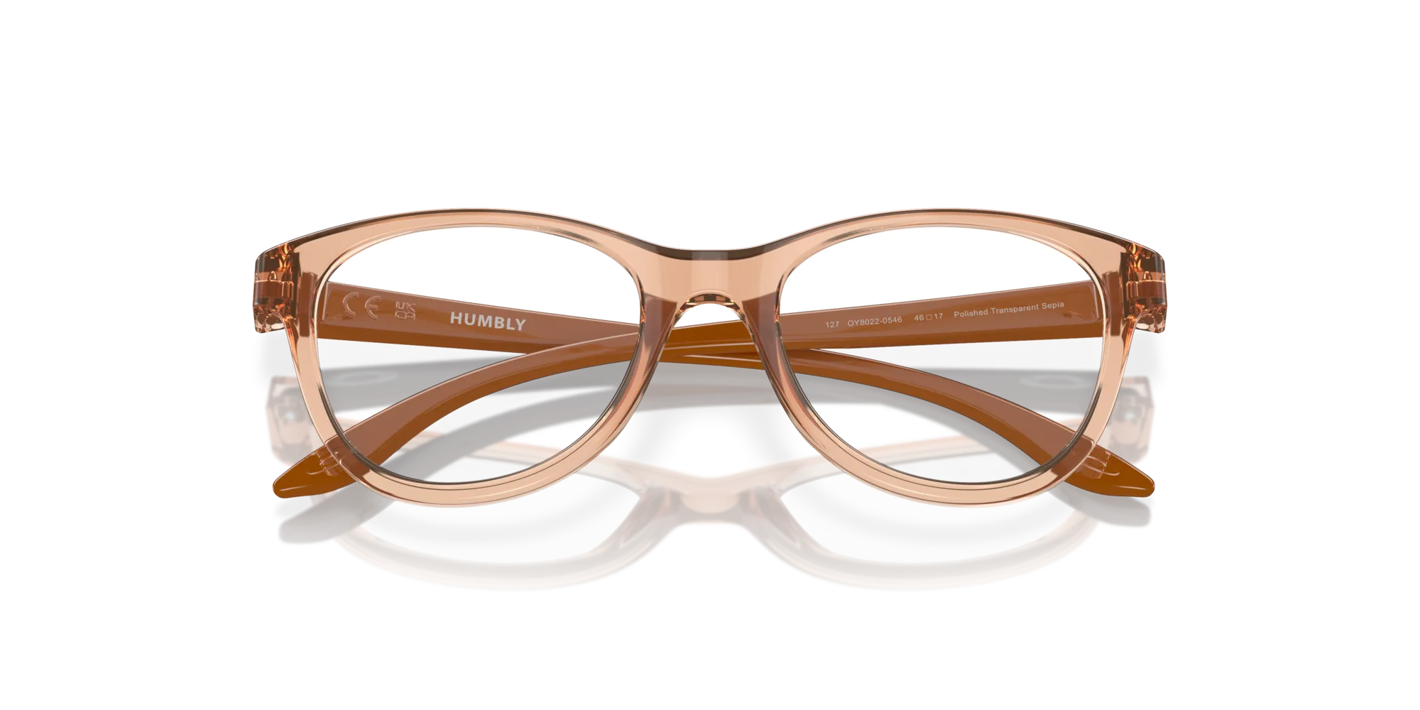Oakley OY8022 HUMBLY 802205 Montature da vista O_Matter Arancione Rotonda Normale - immagine 2