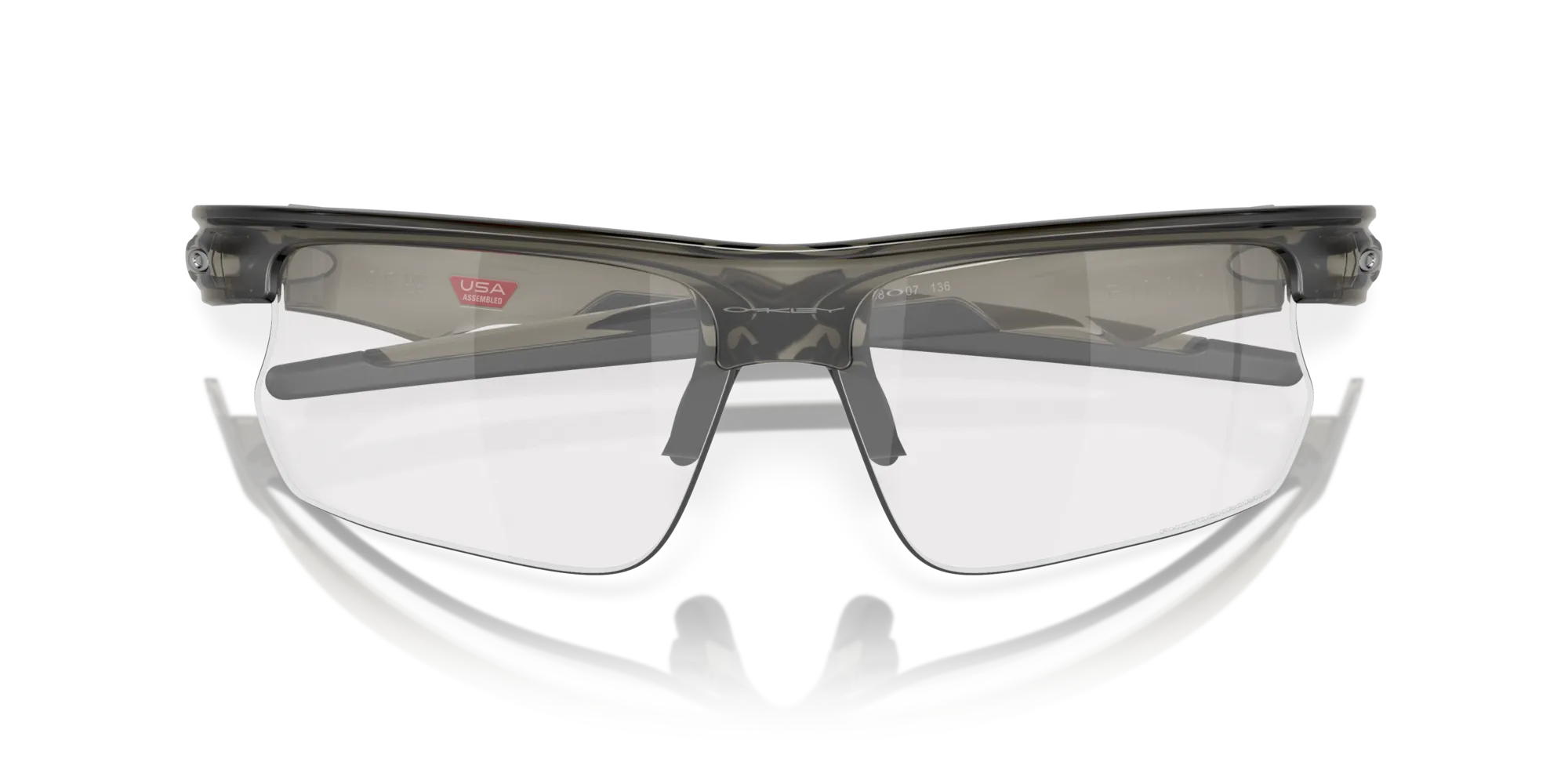 Oakley OO9400 BISPHAERA 940011 Occhiali da sole O_Matter Grigio Grigio Squadrata Fotocromatiche Fotocromatica - immagine 2