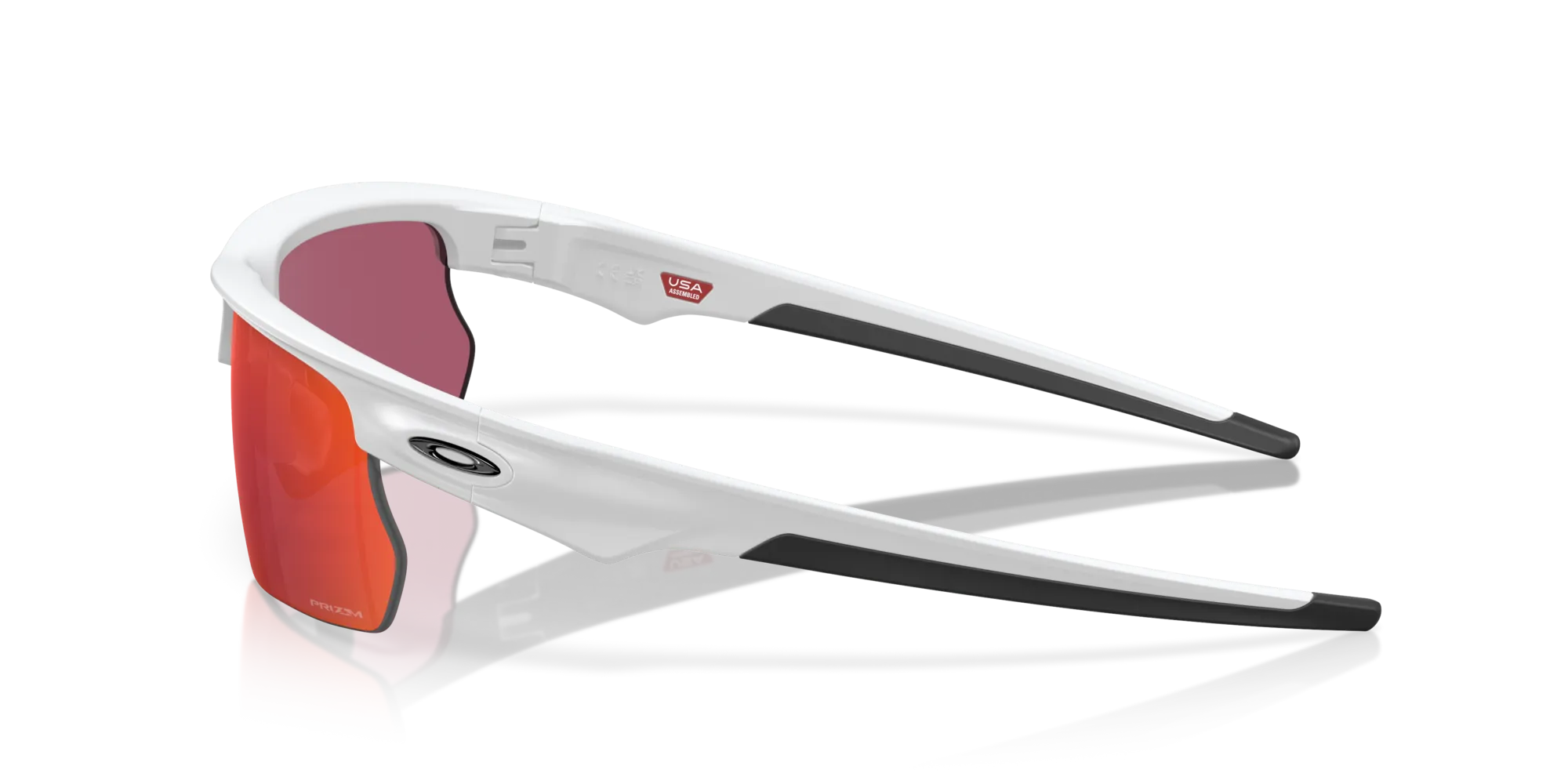 Oakley OO9400 BISPHAERA 940010 Occhiali da sole O_Matter Bianco Viola Squadrata Normale Prizm - immagine 4