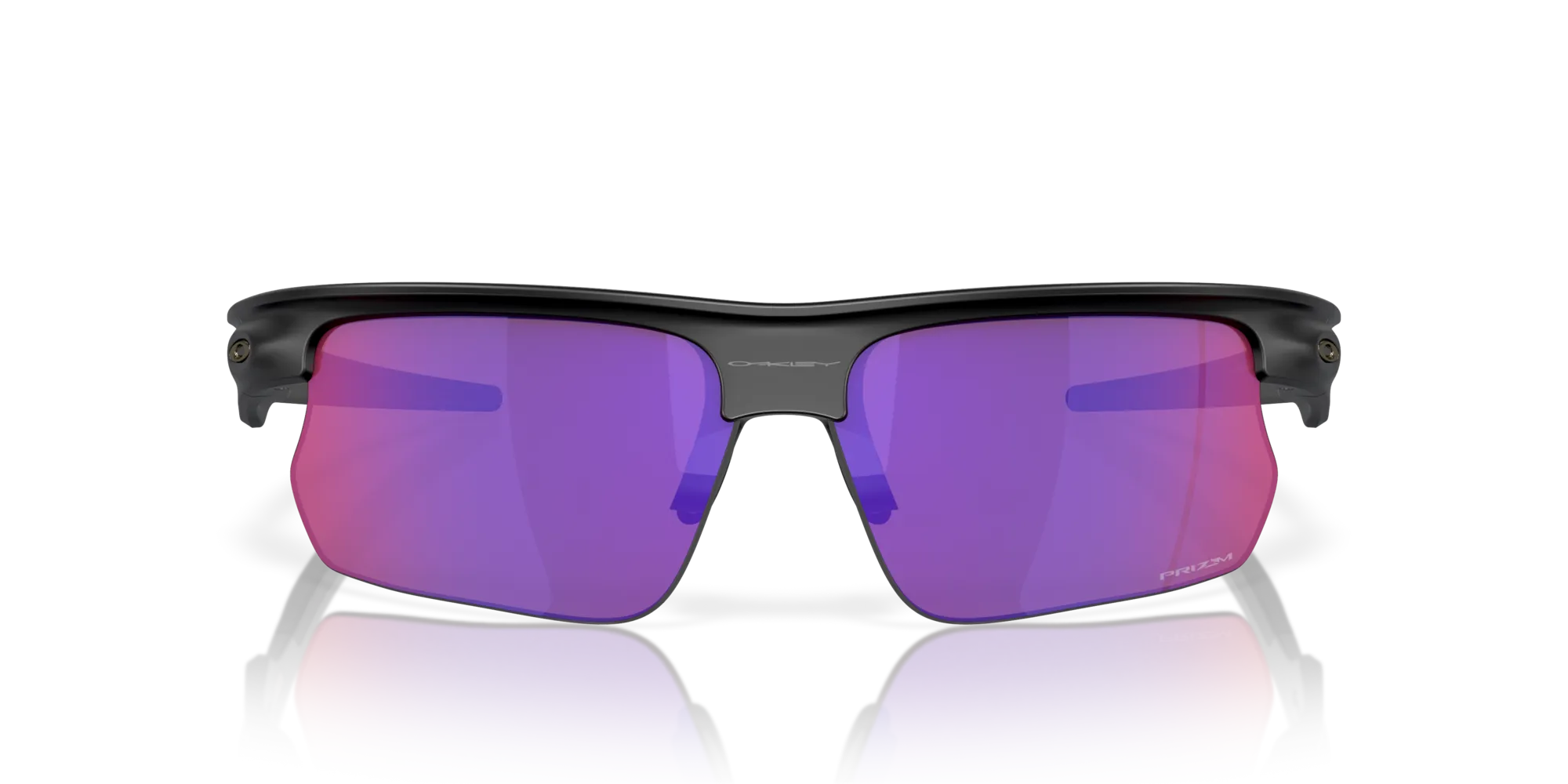 Oakley OO9400 BISPHAERA 940008 Occhiali da sole O_Matter Nero Viola Squadrata Normale Prizm - immagine 3