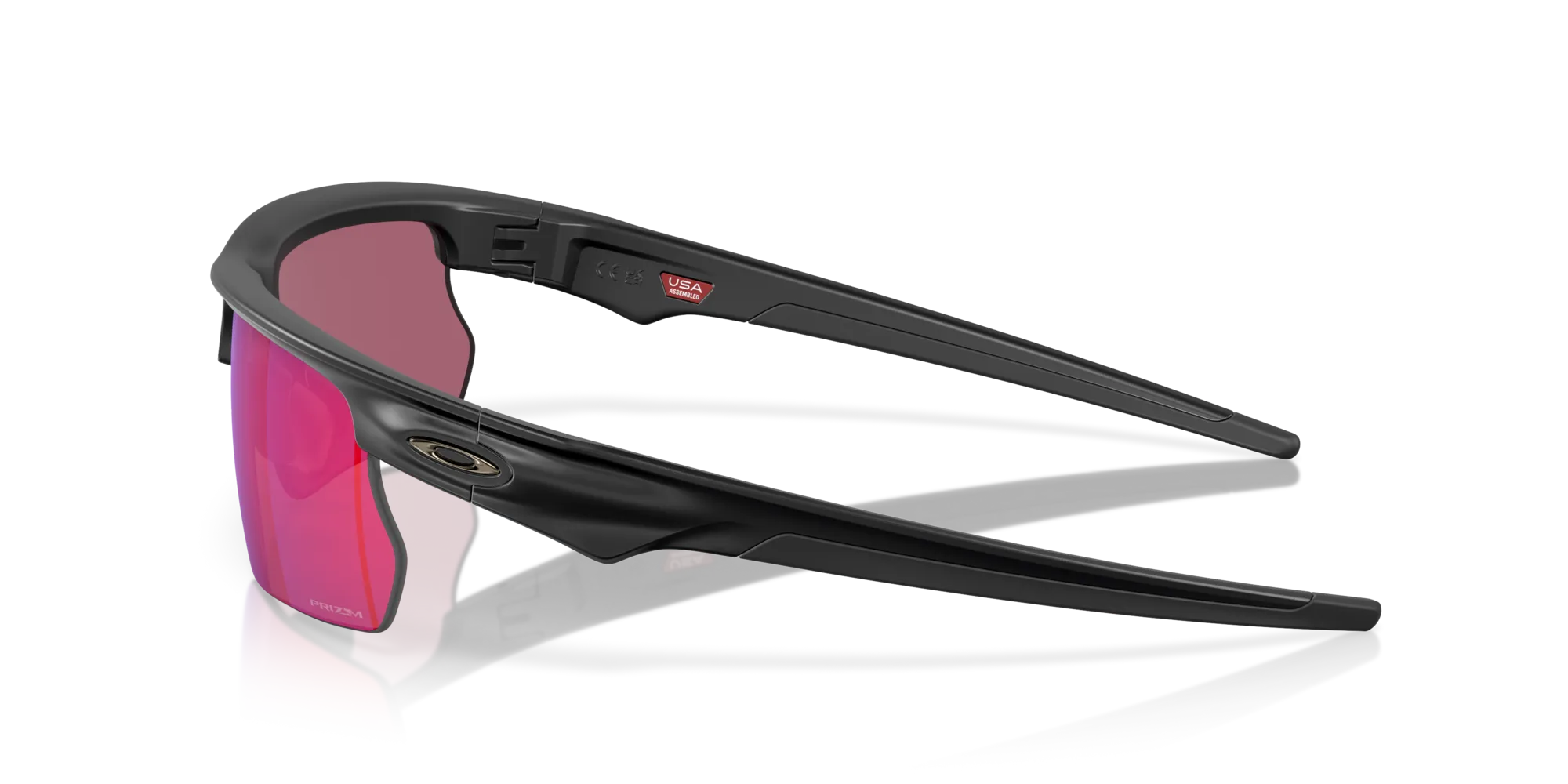 Oakley OO9400 BISPHAERA 940008 Occhiali da sole O_Matter Nero Viola Squadrata Normale Prizm - immagine 4
