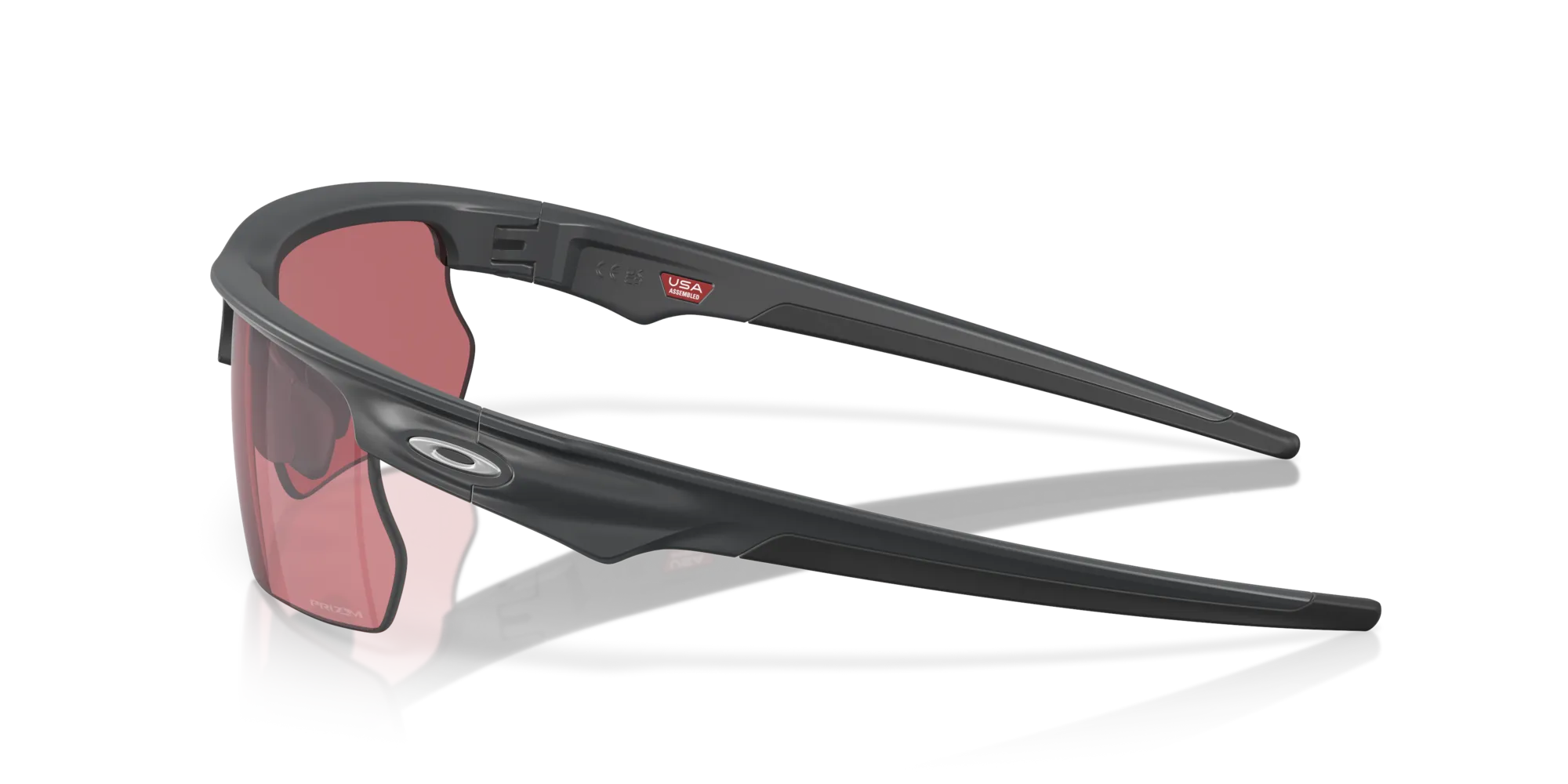 Oakley OO9400 BISPHAERA 940007 Occhiali da sole O_Matter Grigio Viola Squadrata Normale Prizm - immagine 4
