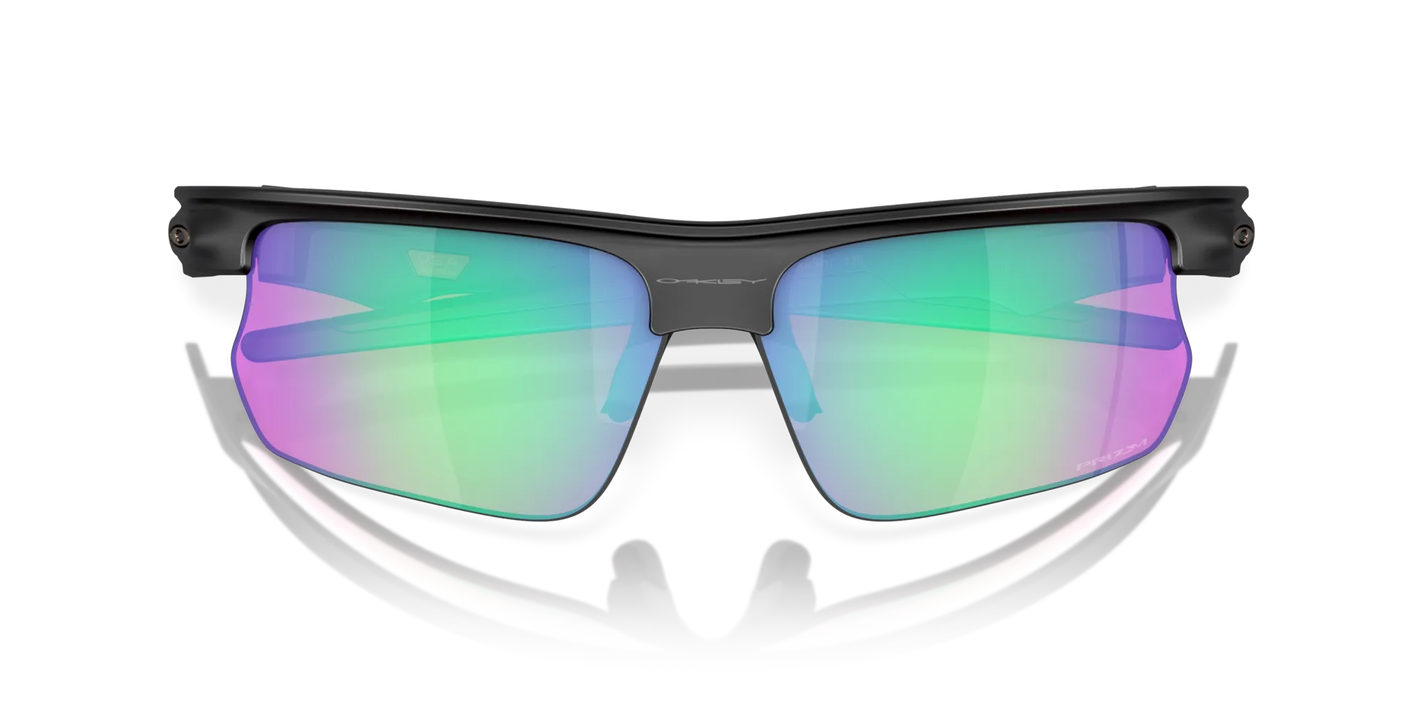 Oakley OO9400 BISPHAERA 940006 Occhiali da sole O_Matter Nero Viola Squadrata Normale Prizm - immagine 2