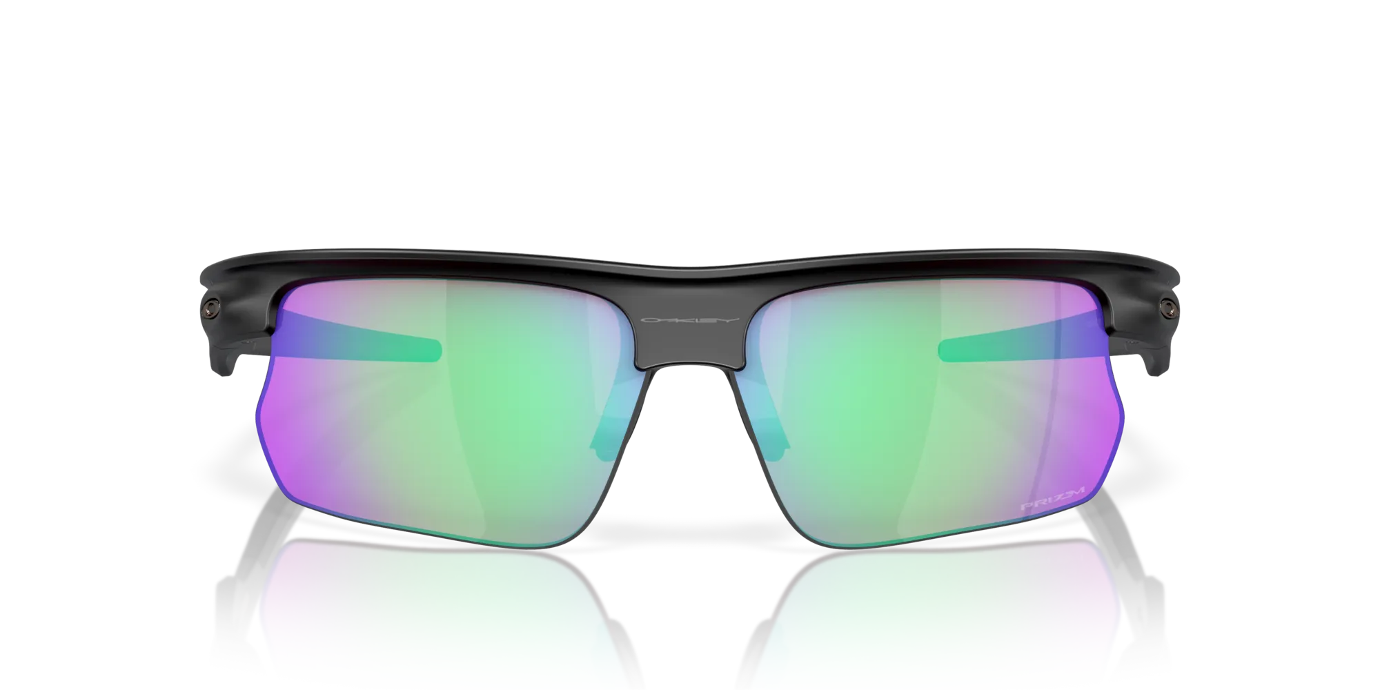 Oakley OO9400 BISPHAERA 940006 Occhiali da sole O_Matter Nero Viola Squadrata Normale Prizm - immagine 3