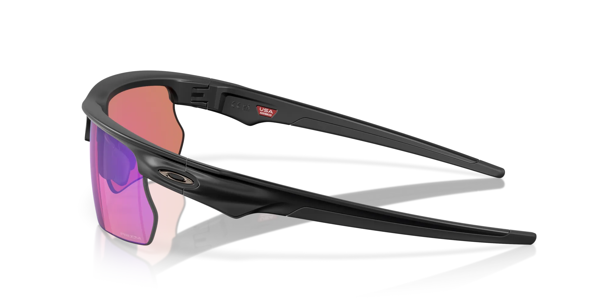 Oakley OO9400 BISPHAERA 940006 Occhiali da sole O_Matter Nero Viola Squadrata Normale Prizm - immagine 4