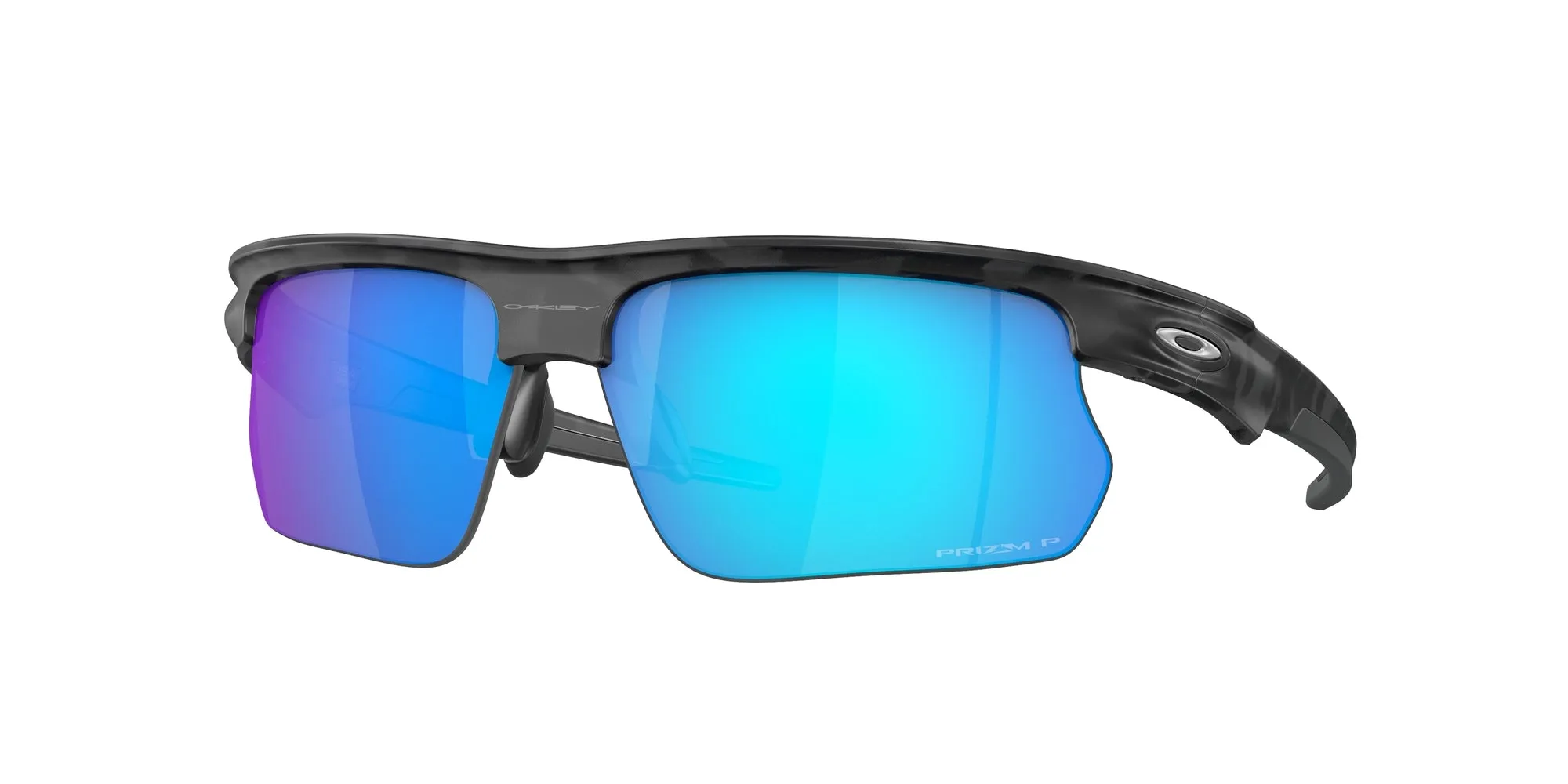 Oakley OO9400 BISPHAERA 940005 Occhiali da sole O_Matter Grigio Blu Squadrata Polarizzata Prizm - immagine 1
