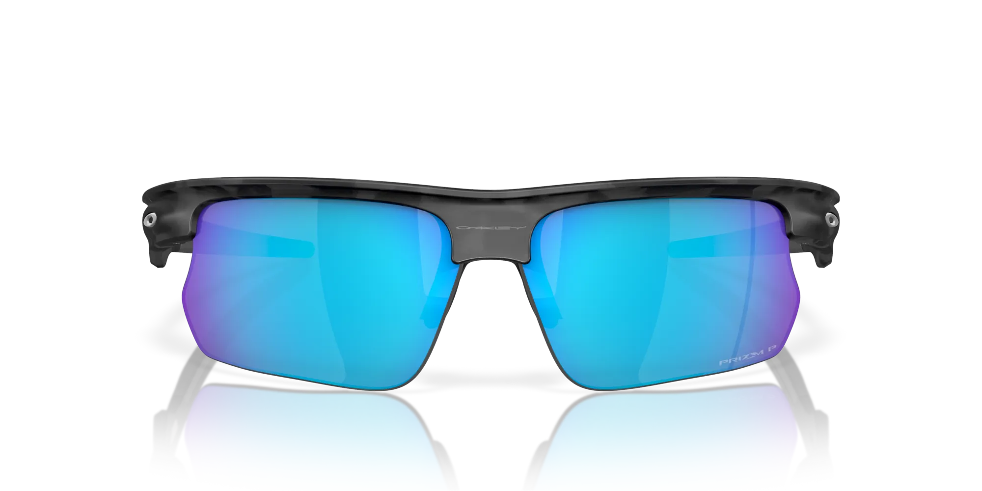 Oakley OO9400 BISPHAERA 940005 Occhiali da sole O_Matter Grigio Blu Squadrata Polarizzata Prizm - immagine 3
