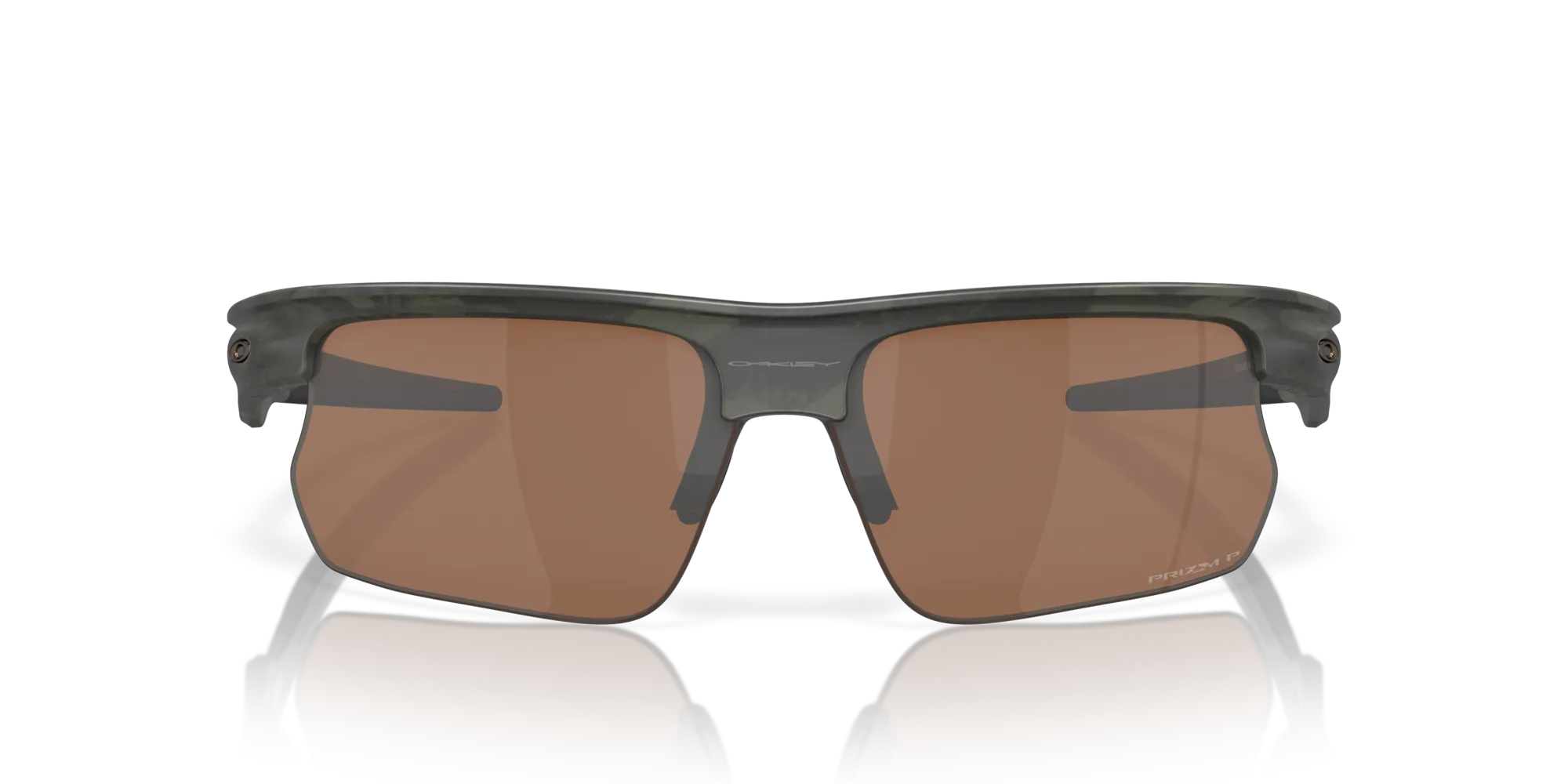 Oakley OO9400 BISPHAERA 940004 Occhiali da sole O_Matter Verde Marrone Squadrata Polarizzata Prizm - immagine 3