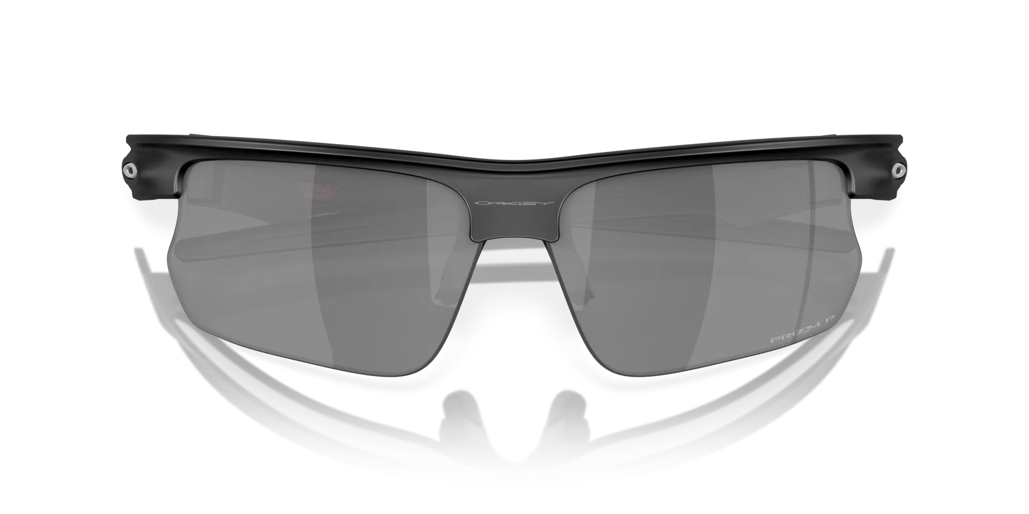 Oakley OO9400 BISPHAERA 940001 Occhiali da sole O_Matter Nero Grigio Squadrata Polarizzata Prizm - immagine 2