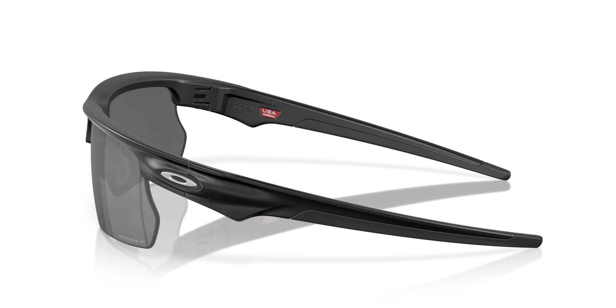 Oakley OO9400 BISPHAERA 940001 Occhiali da sole O_Matter Nero Grigio Squadrata Polarizzata Prizm - immagine 4