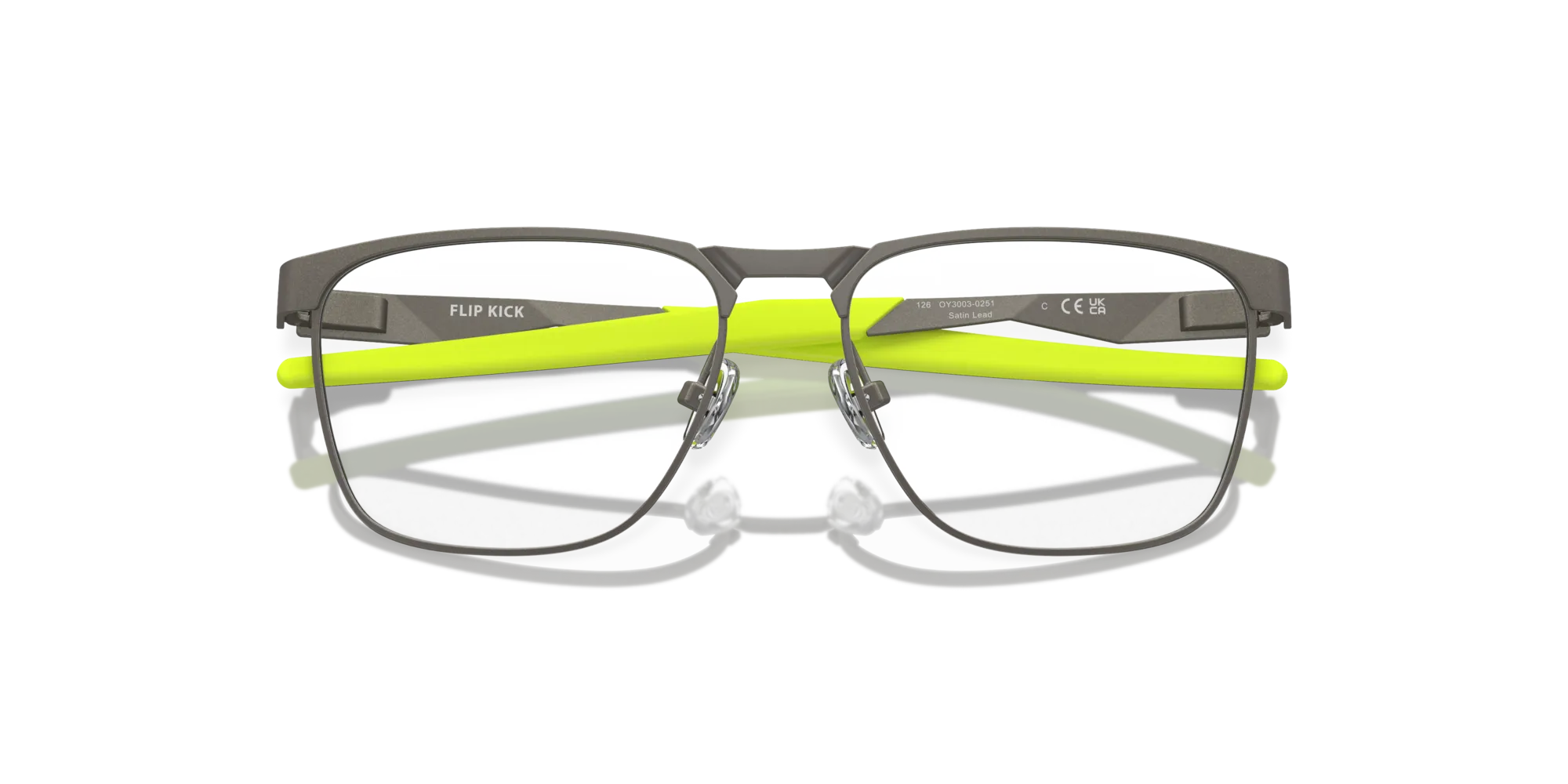 Oakley OY3003 FLIP KICK 300302 Montature da vista Metallo Grigio Squadrata Normale - immagine 2