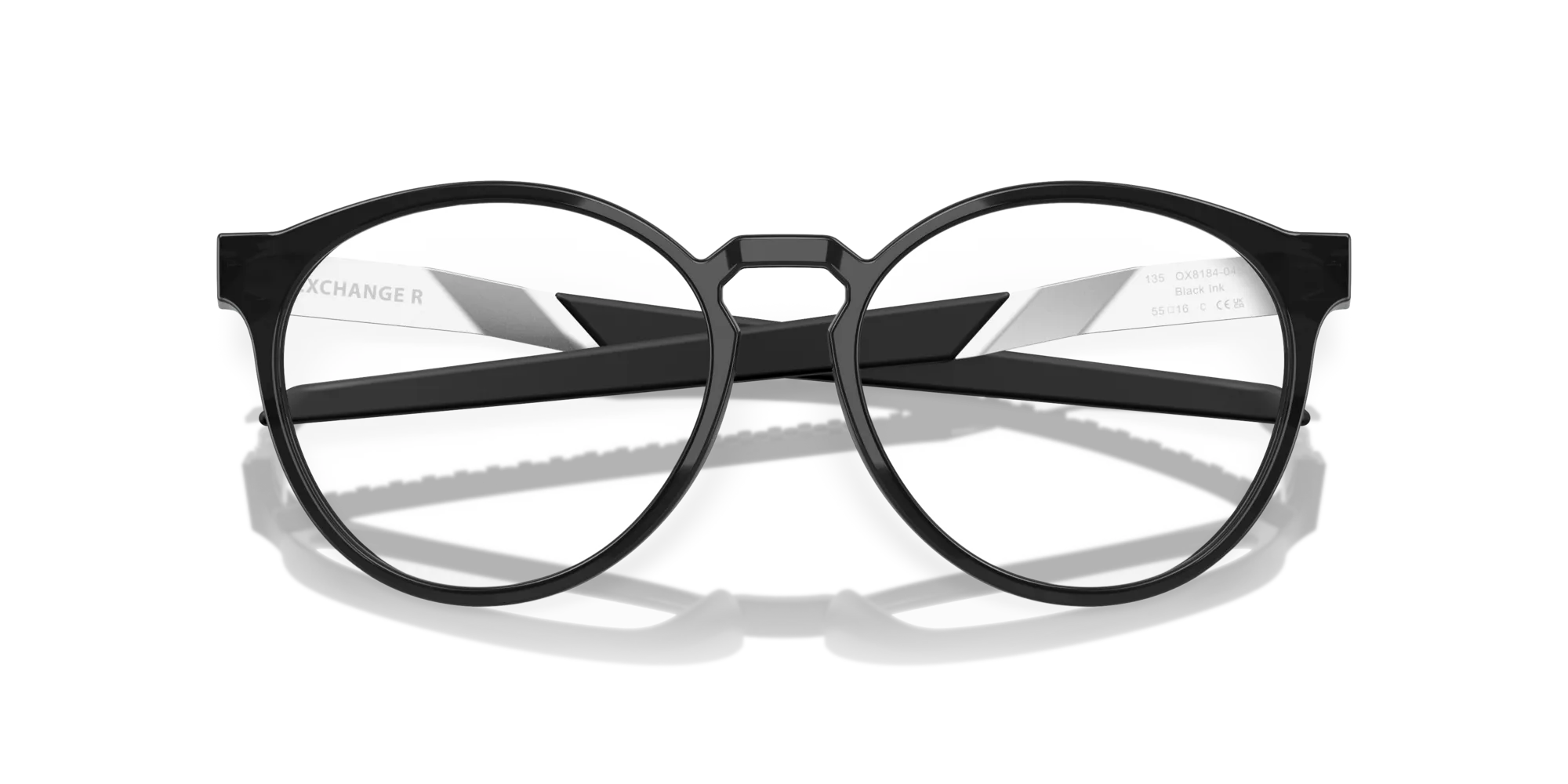 Oakley OX8184 EXCHANGE R 818404 Montature da vista O_Matter Nero Rotonda Normale - immagine 2