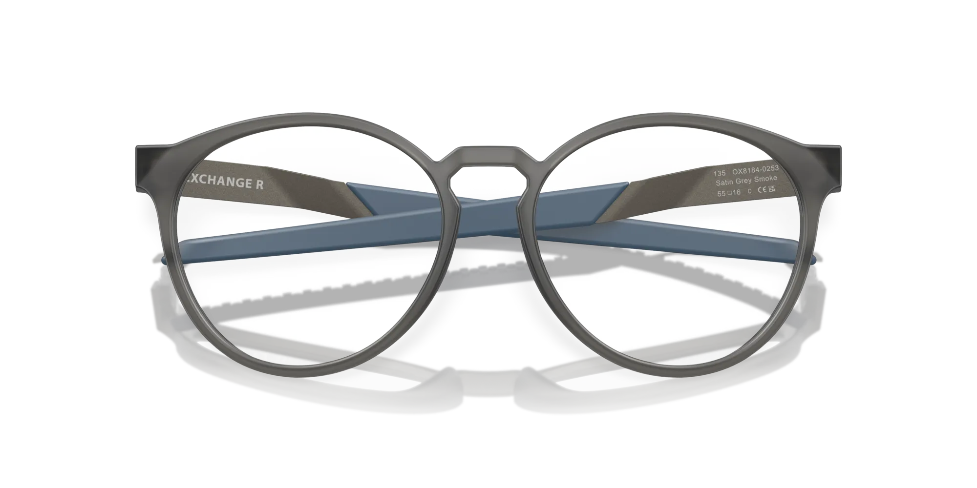 Oakley OX8184 EXCHANGE R 818402 Montature da vista O_Matter Grigio Rotonda Normale - immagine 2