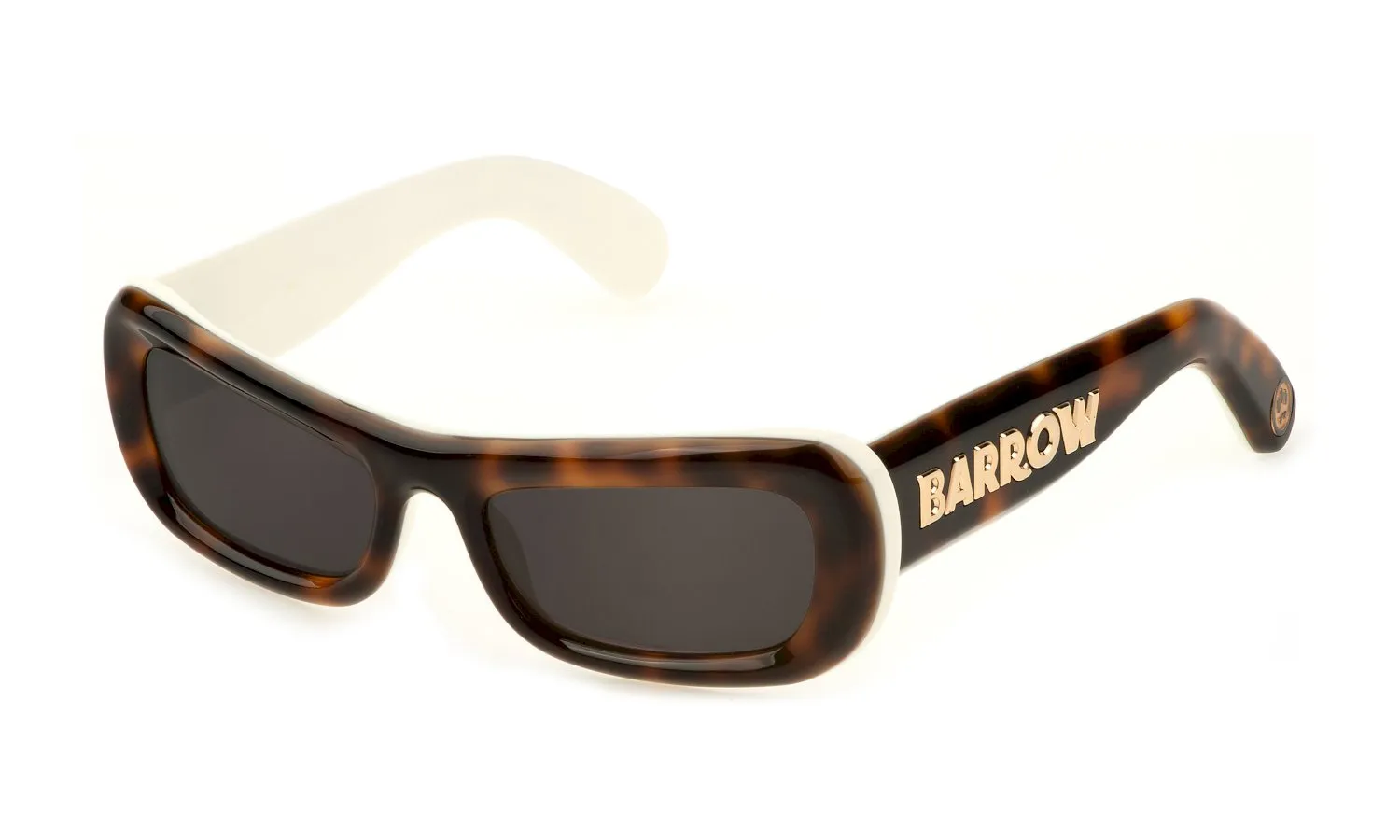 Barrow SBA006 ALIEN 06FM Occhiali da sole Acetato Havana Grigio Farfalla Normale - immagine 1