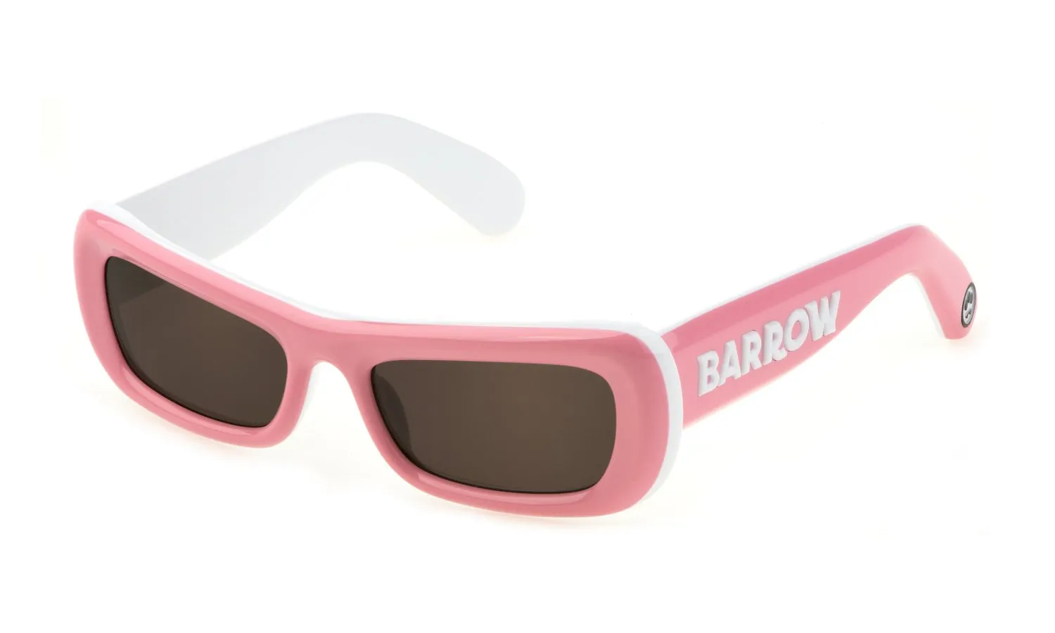 Barrow SBA006V ALIEN 095Z Occhiali da sole Acetato Bianco Marrone Farfalla Normale - immagine 1