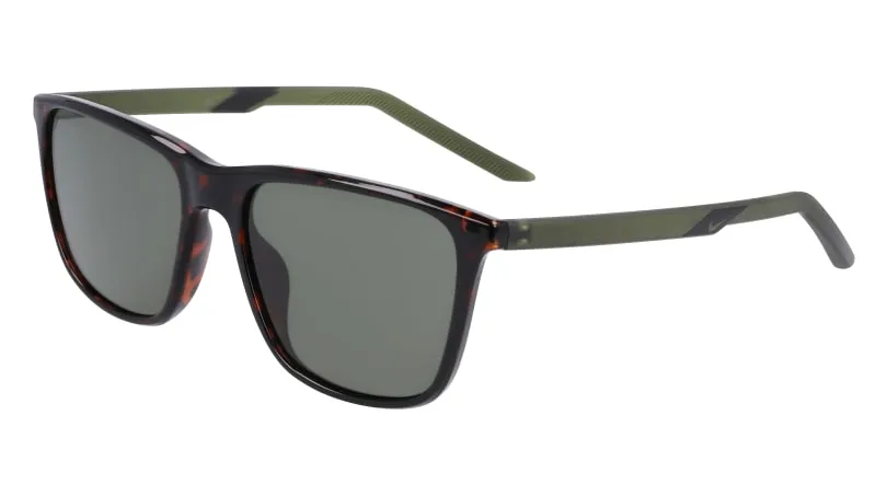 Nike NIKE STATE DV2290 220 Occhiali da sole Plastica Havana Verde Squadrata Normale - immagine 1