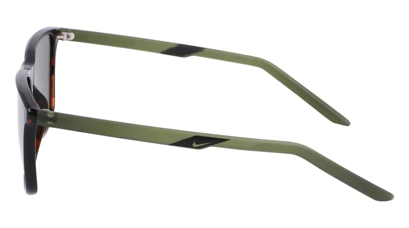 Nike NIKE STATE DV2290 220 Occhiali da sole Plastica Havana Verde Squadrata Normale - immagine 3