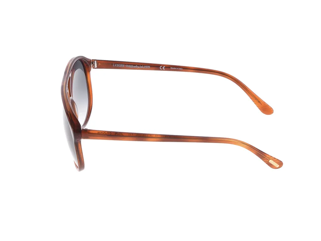Lozza SL1827L ZILO SPORT 711L Occhiali da sole Acetato Havana Blu Pilot Normale Sfumato - immagine 3