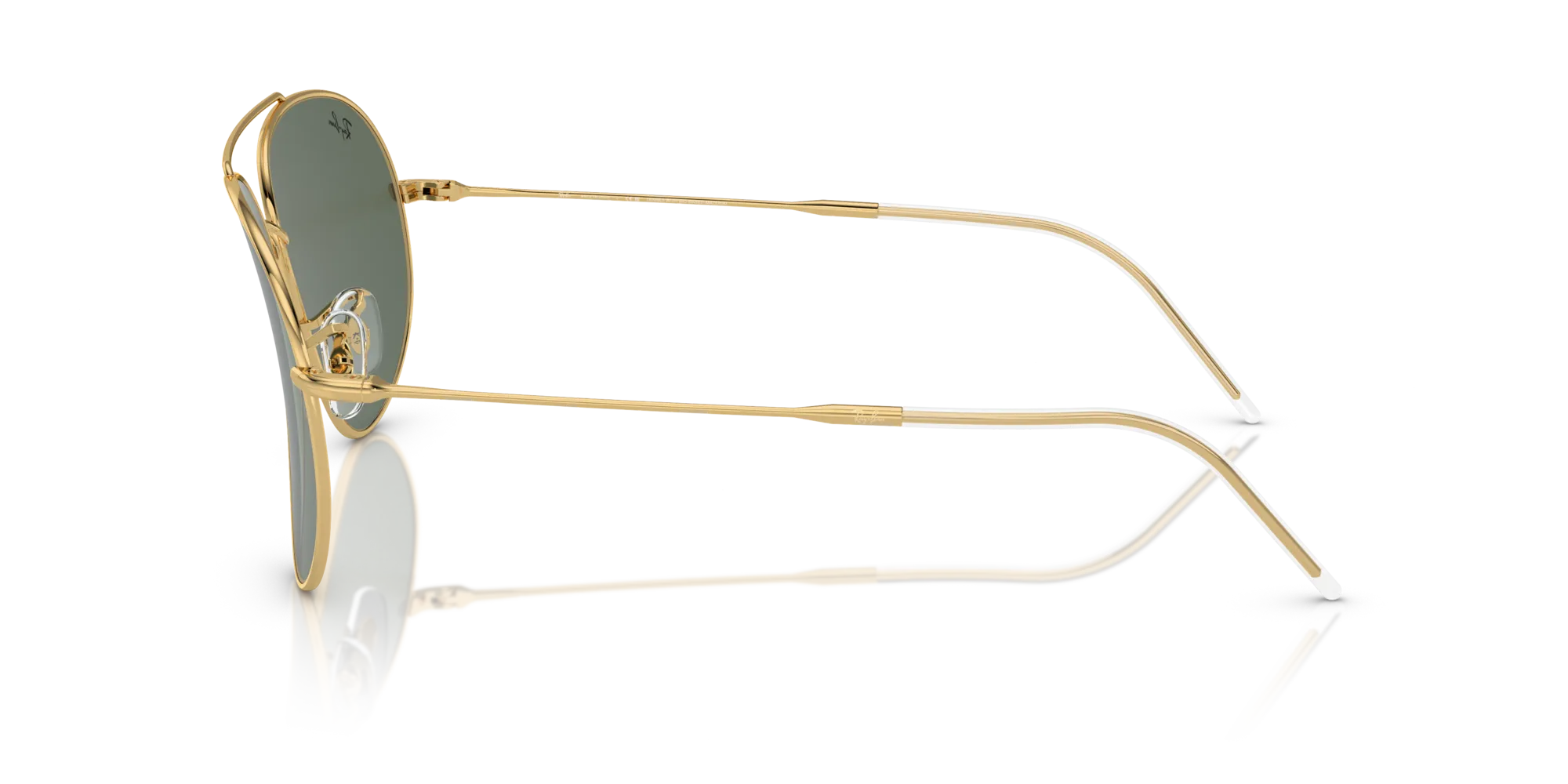 Ray - Ban RBR0101S AVIATOR REVERSE 001/VR Occhiali da sole Metallo Oro G15 Pilot Normale - immagine 4