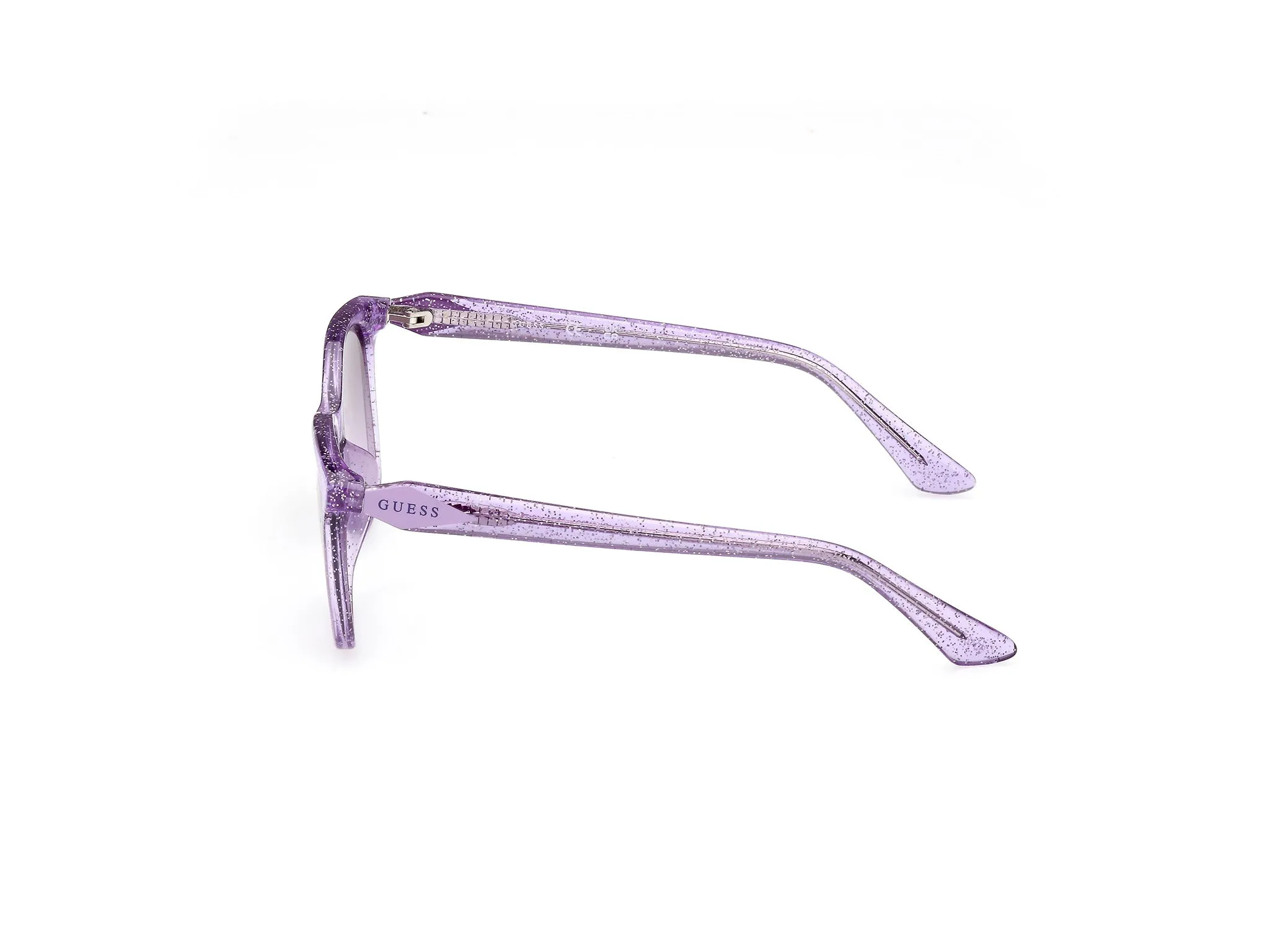 Guess GU9238 83Z Occhiali da sole Iniettato Viola Viola Squadrata Normale Sfumato - immagine 2