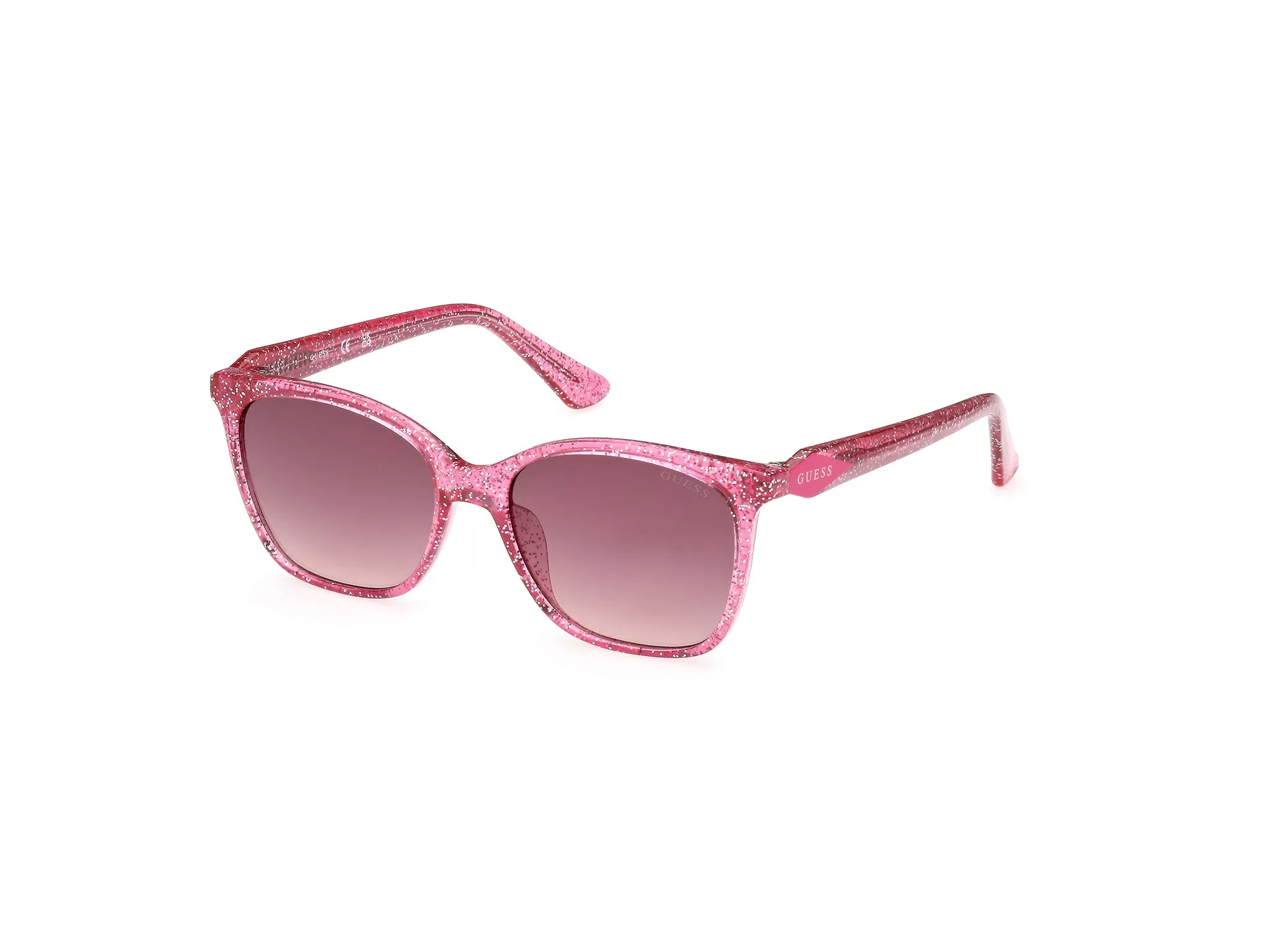 Guess GU9238 74F Occhiali da sole Iniettato Squadrata Normale Sfumato - immagine 1
