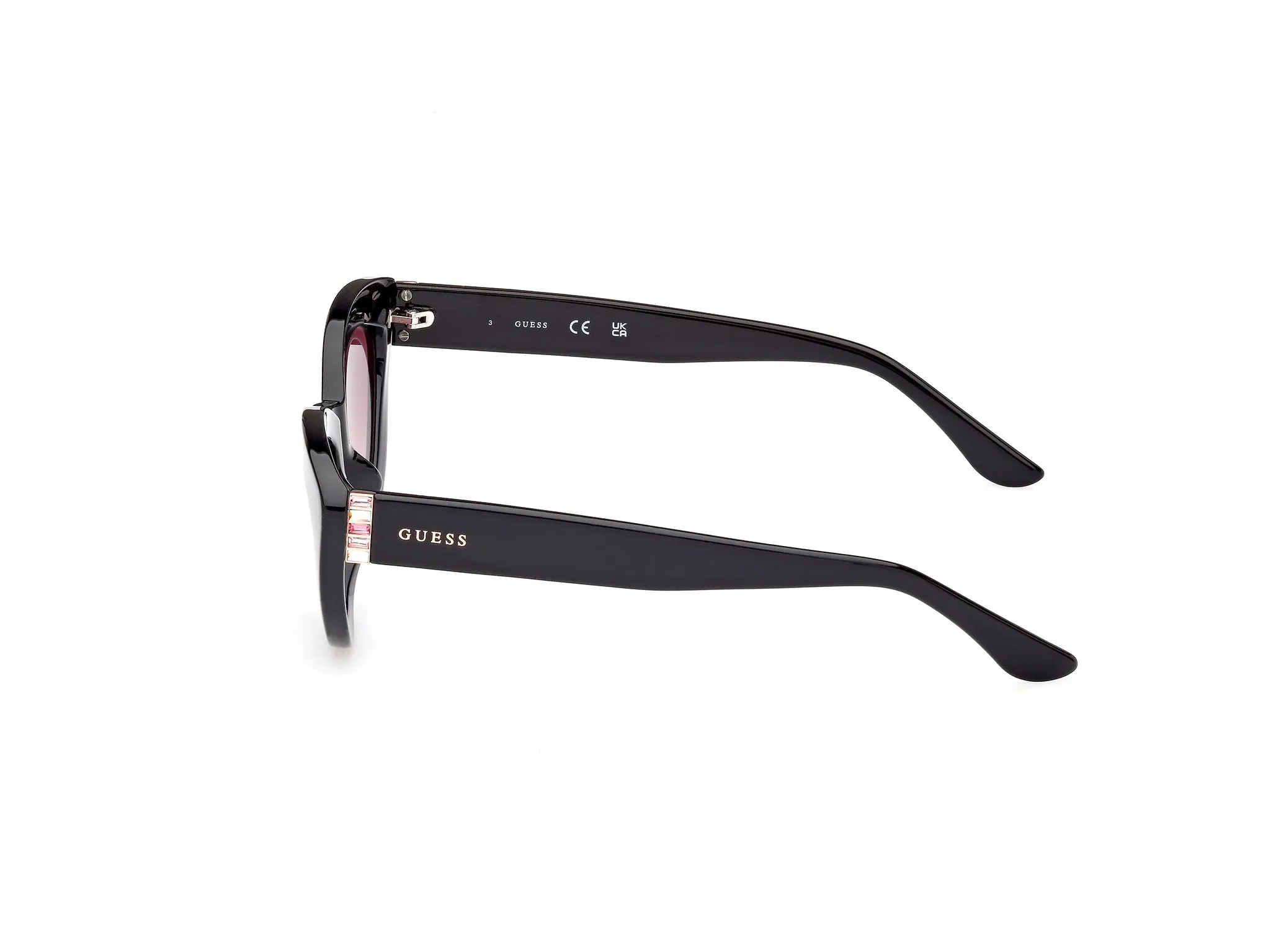 Guess GU7905 01T Occhiali da sole Iniettato Cat Eye Normale Sfumato - immagine 2