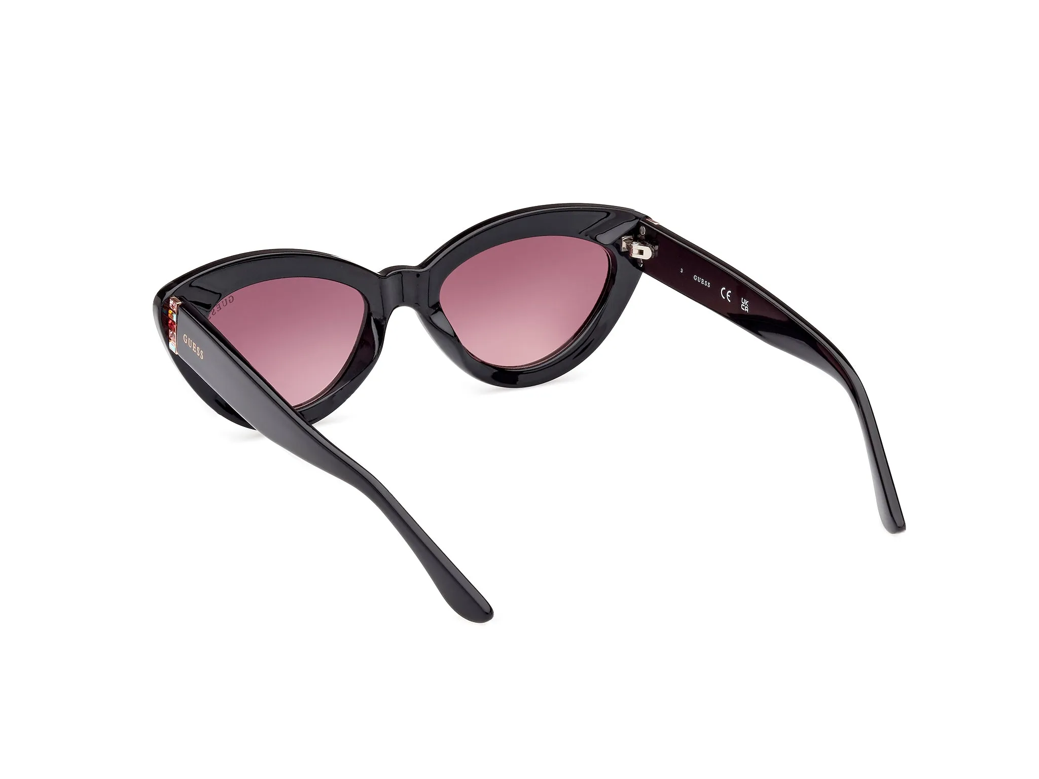 Guess GU7905 01T Occhiali da sole Iniettato Cat Eye Normale Sfumato - immagine 4