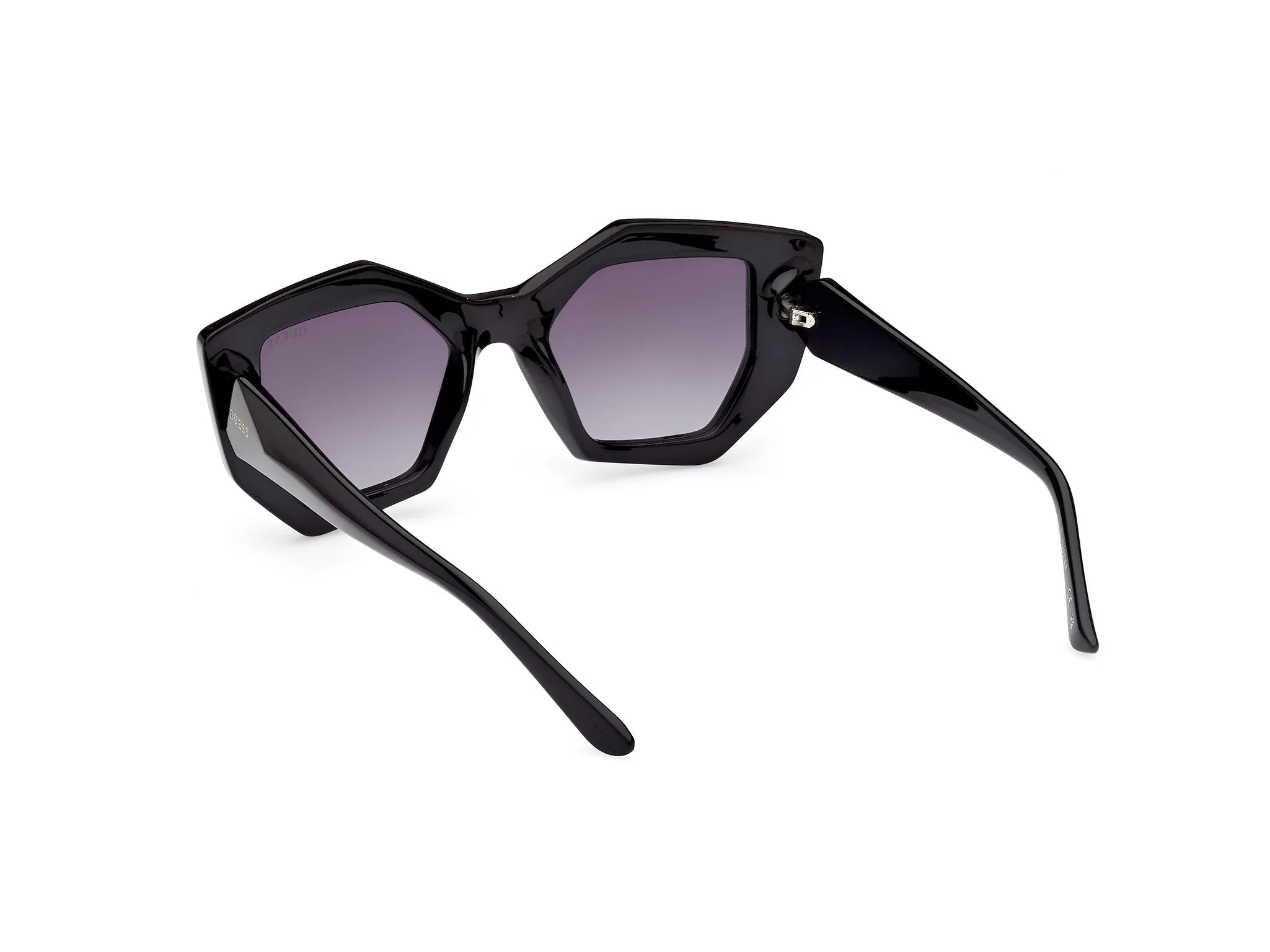 Guess GU7897 01B Occhiali da sole Iniettato Geometrica Normale Sfumato - immagine 4