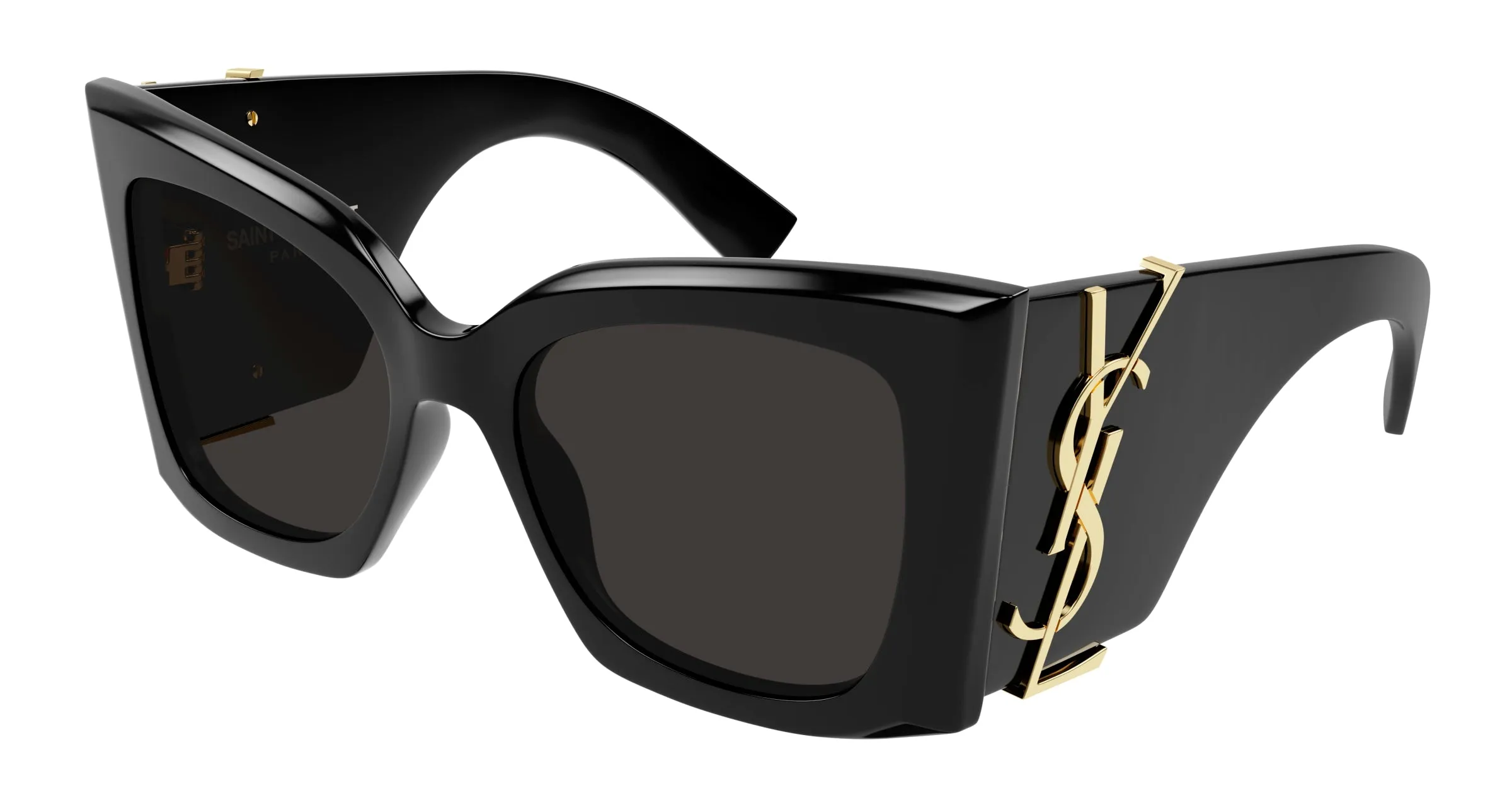 SAINT LAURENT SL M119 BLAZE 001 Occhiali da sole Acetato Nero Nero Cat Eye Normale - immagine 1