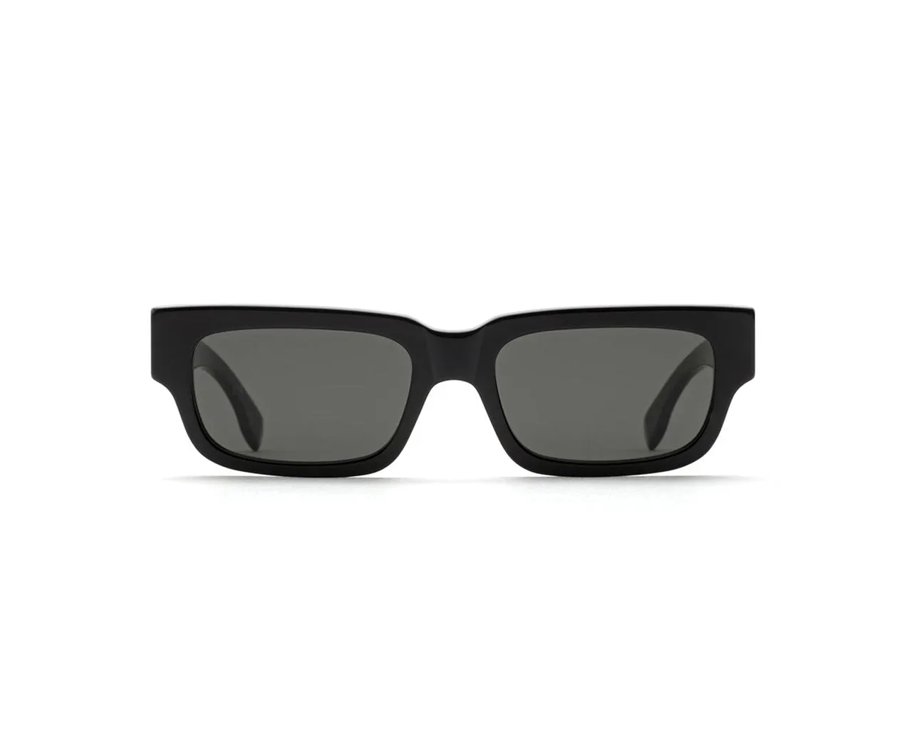 Retrosuperfuture WCH Roma Black Occhiali da sole Acetato Nero Grigio Squadrata Normale - immagine 2