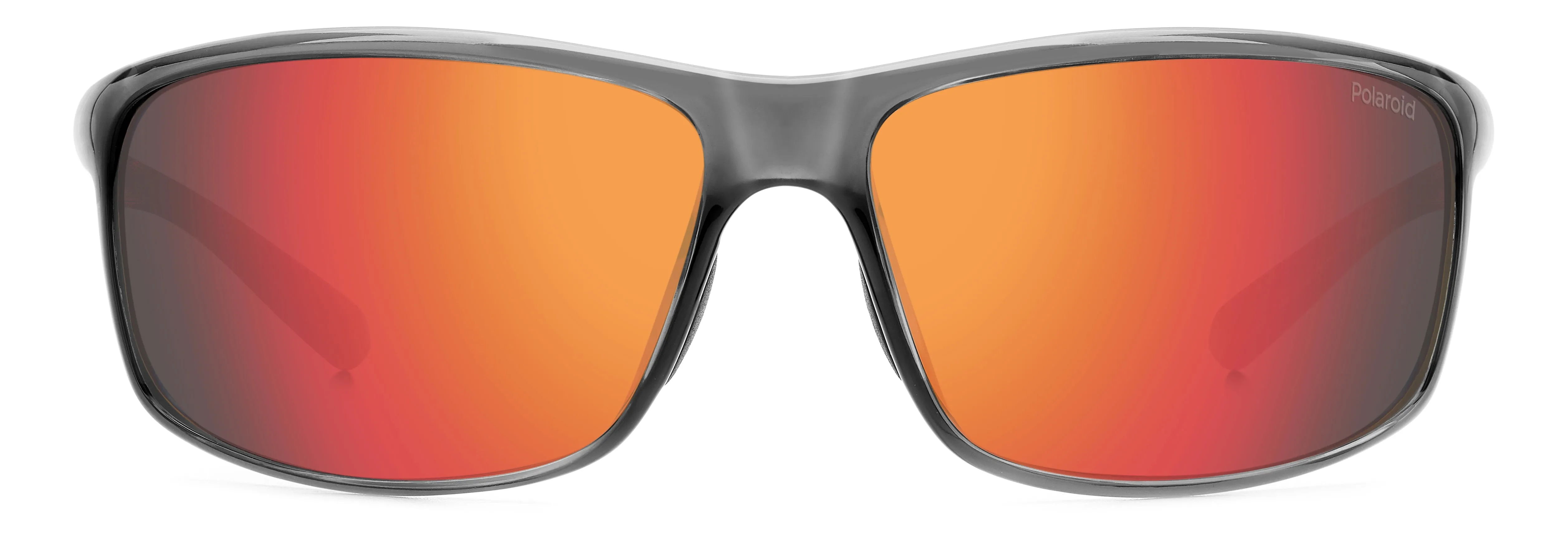 Polaroid PLD 7036/S KB7/OZ Occhiali da sole Plastica Grigio Arancione Squadrata Polarizzata Multistrato - immagine 2