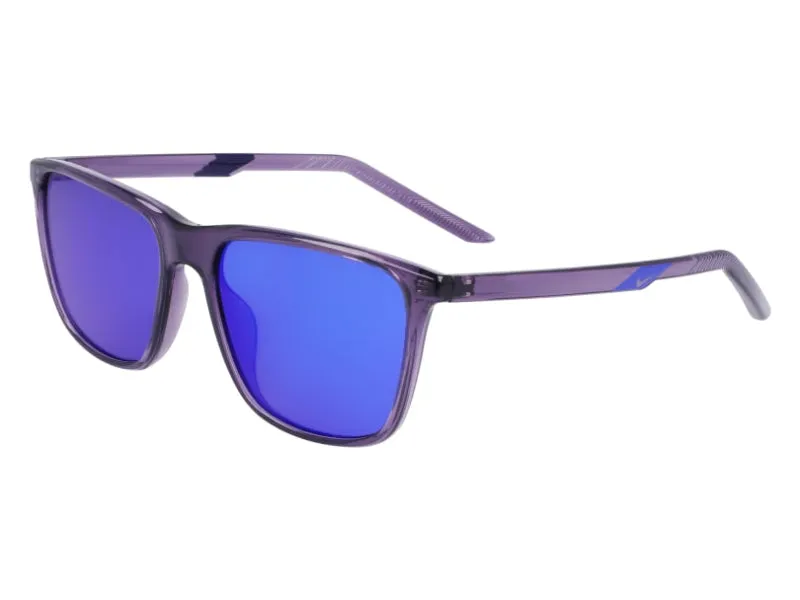 Nike NIKE STATE M DV2291 553 Occhiali da sole Plastica Viola Viola Squadrata Specchiate - immagine 1