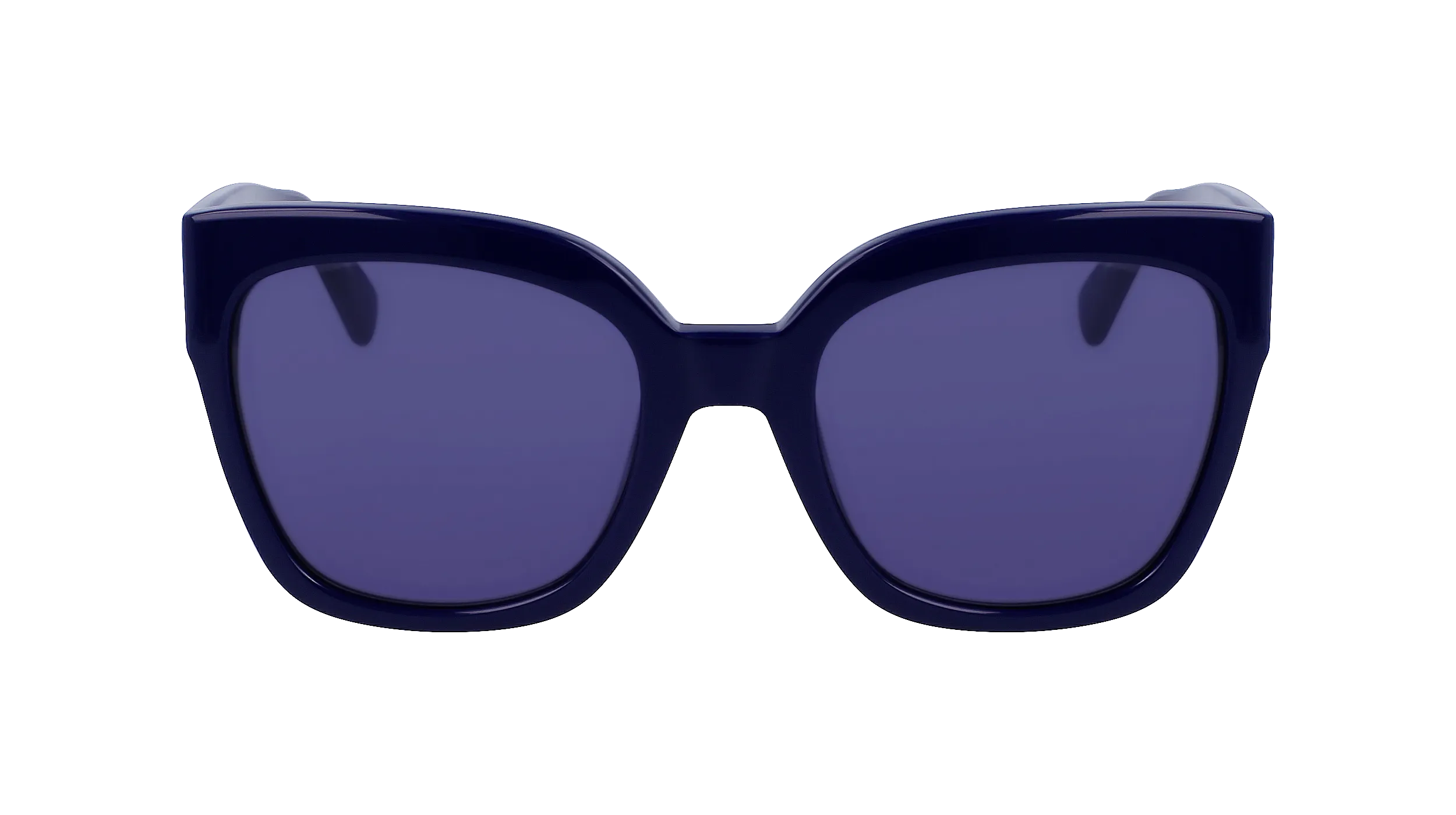 LONGCHAMP LO717S 400 Occhiali da sole Acetato Blu Blu Squadrata Normale Fotocromatiche - immagine 3