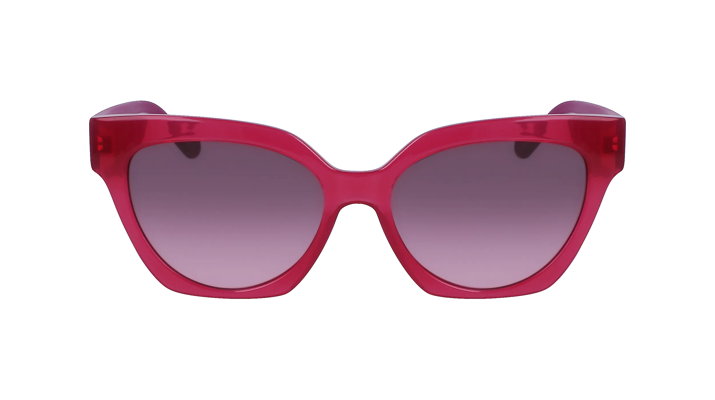 Liu Jo LJ778S 603 Occhiali da sole Bio-iniettato Rosso Viola Geometrica Normale Sfumato - immagine 3