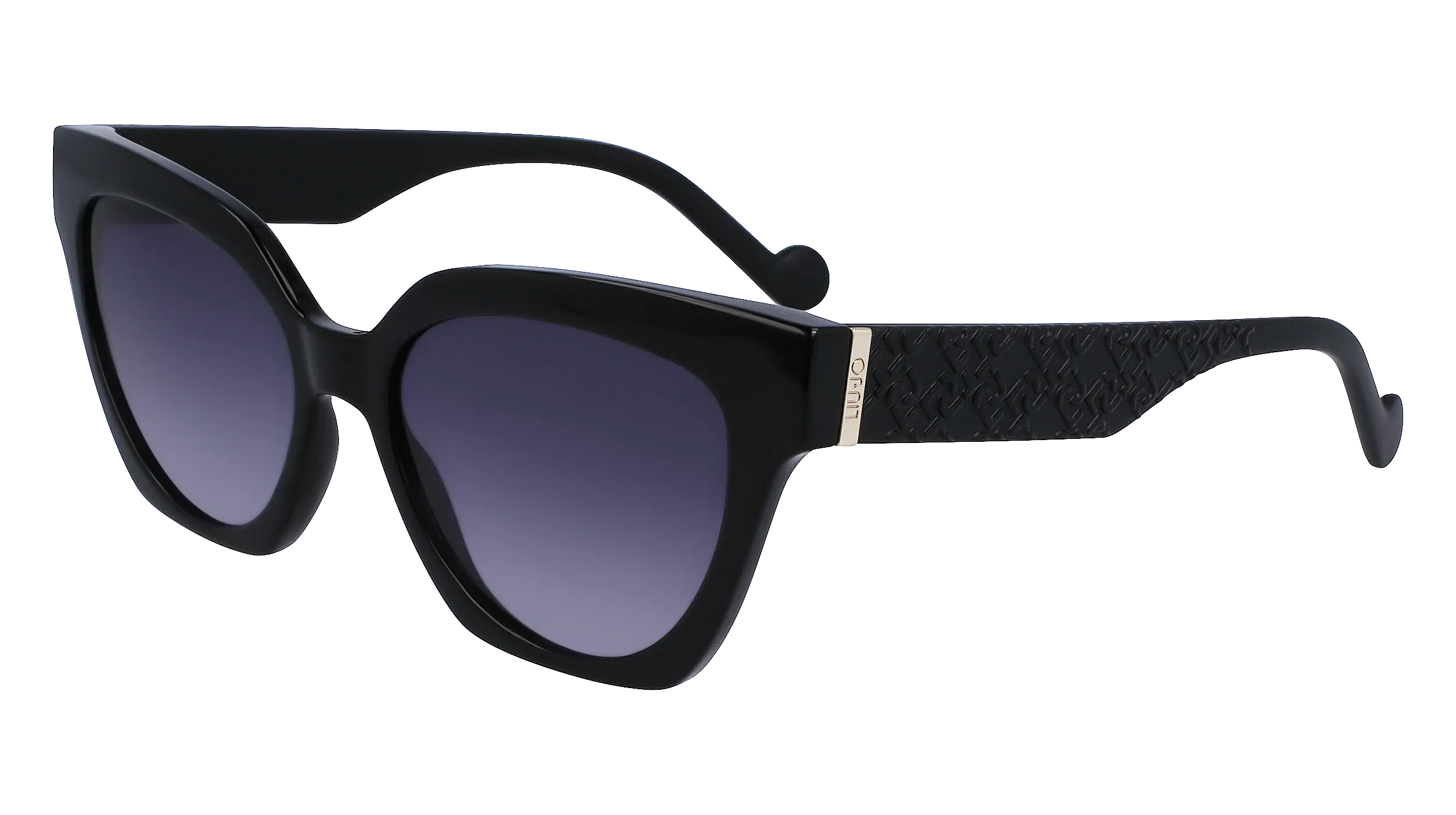 Liu Jo LJ778S 001 Occhiali da sole Bio-iniettato Nero Grigio Geometrica Normale Sfumato - immagine 1