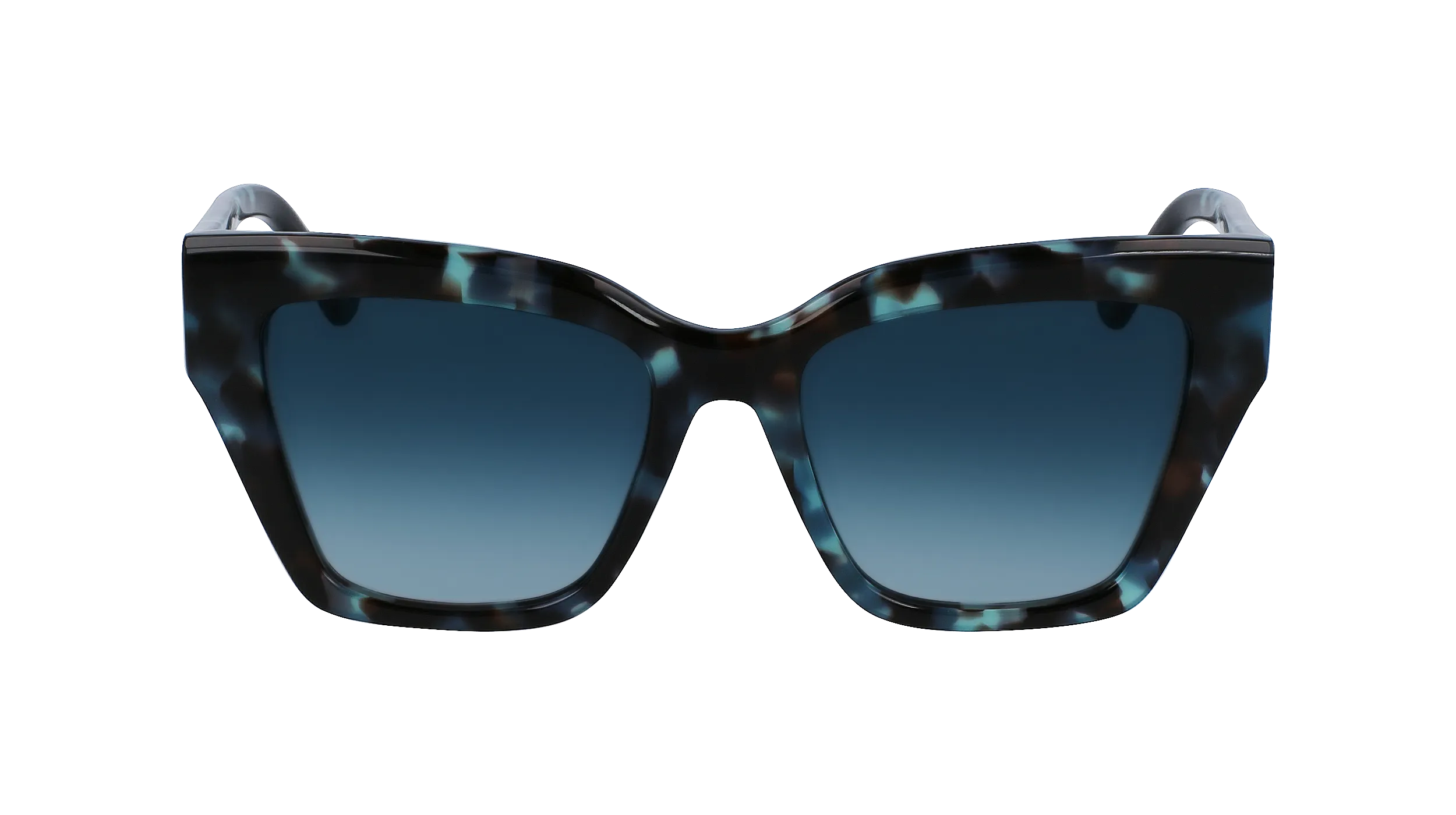 Liu Jo LJ777S 428 Occhiali da sole Acetato Havana Grigio Squadrata Normale Sfumato - immagine 3