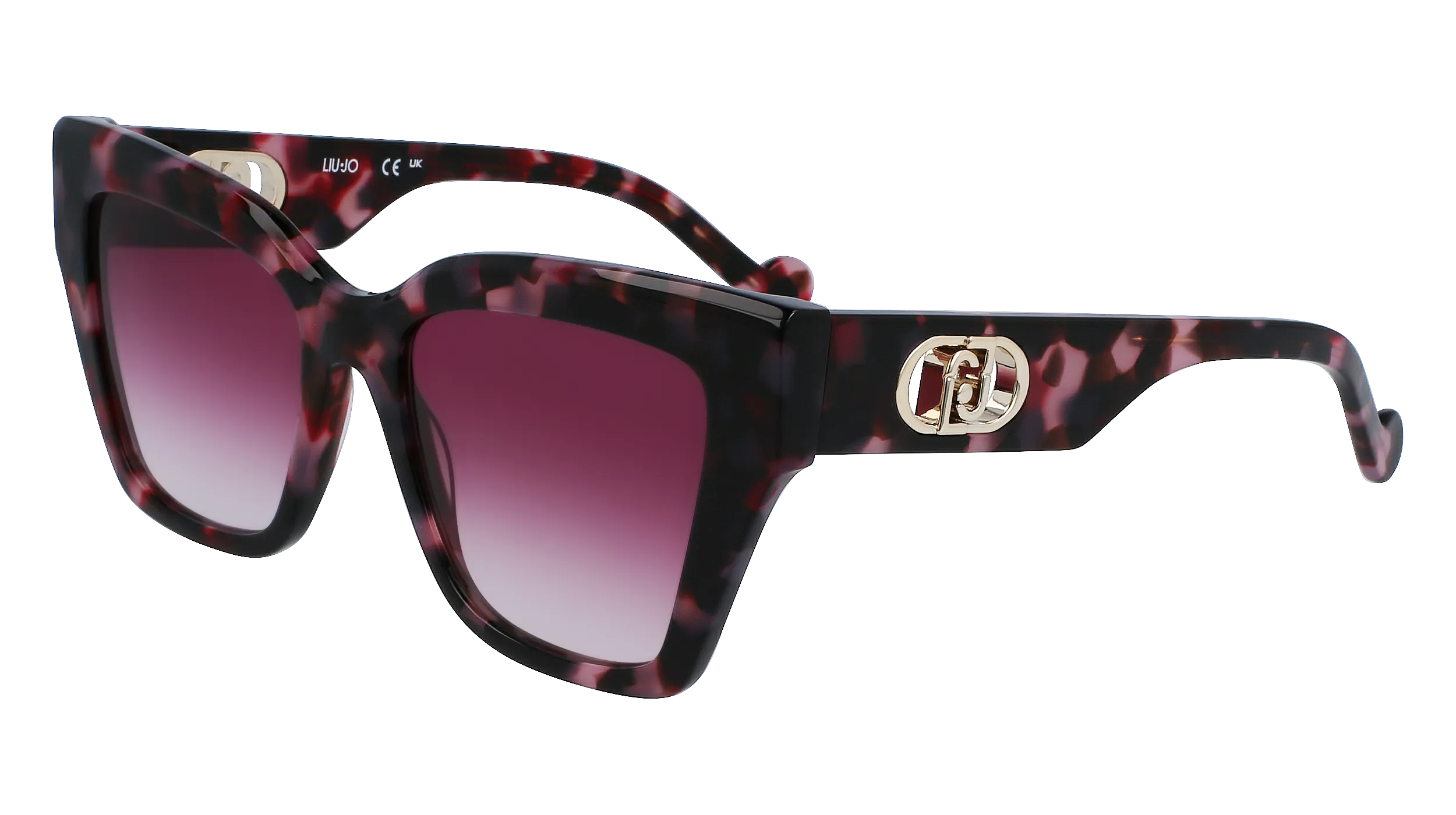 Liu Jo LJ777S 516 Occhiali da sole Acetato Viola Viola Squadrata Normale Sfumato - immagine 1