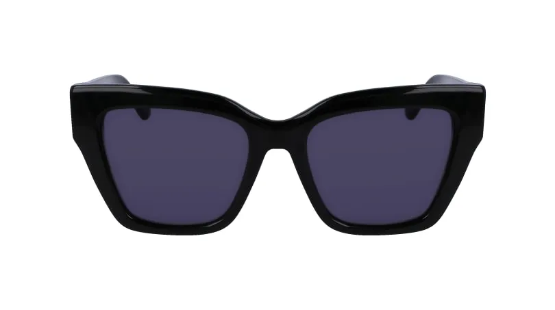 Liu Jo LJ777S 001 Occhiali da sole Acetato Nero Grigio Squadrata Normale Normale - immagine 2