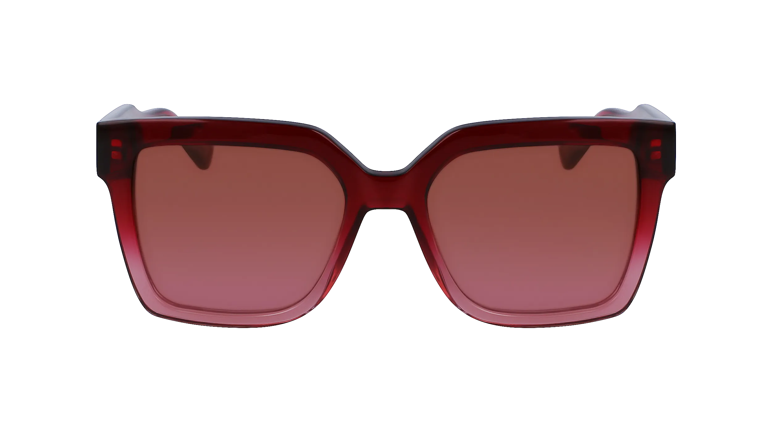 Liu Jo LJ771S 606 Occhiali da sole Acetato Bordeaux Marrone Squadrata Normale Sfumato - immagine 2
