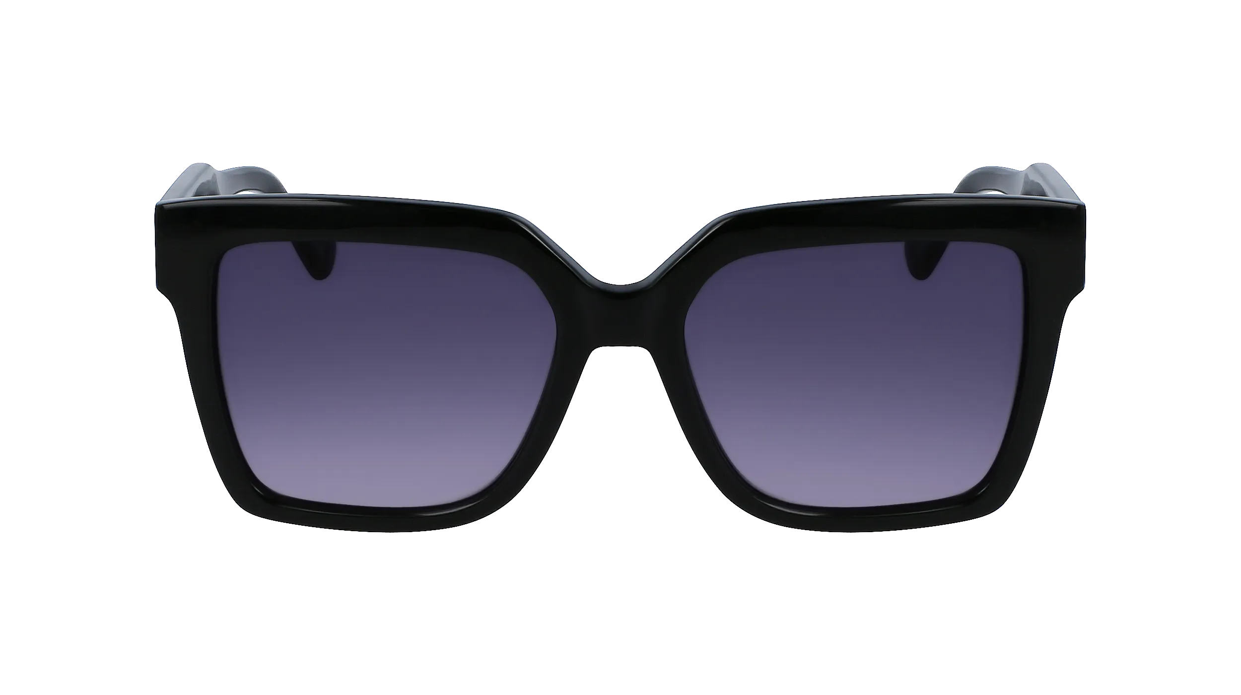 Liu Jo LJ771S 001 Occhiali da sole Acetato Nero Nero Squadrata Normale Sfumato - immagine 3