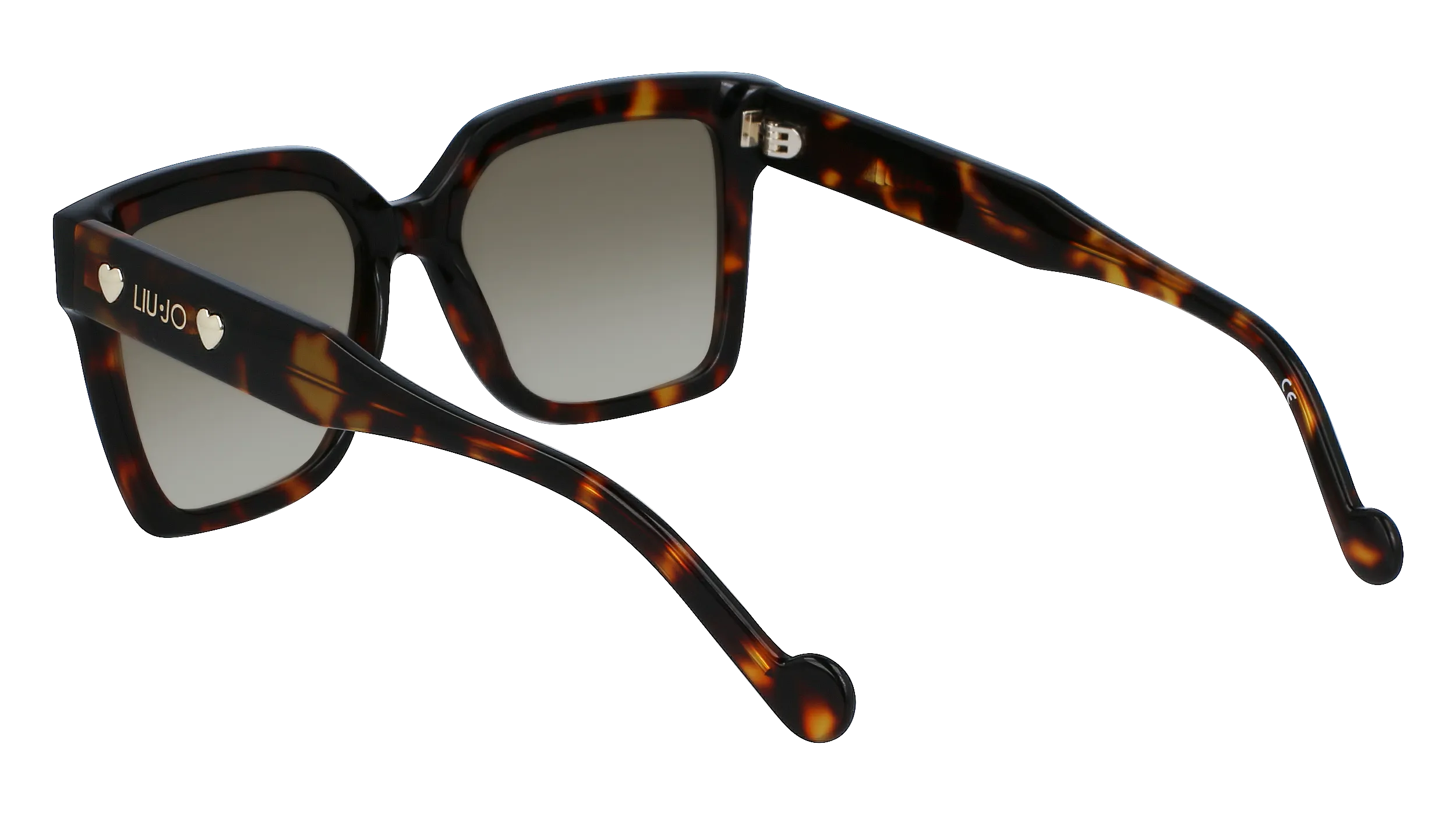 Liu Jo LJ771S 240 Occhiali da sole Acetato Havana Marrone Squadrata Normale Sfumato - immagine 4