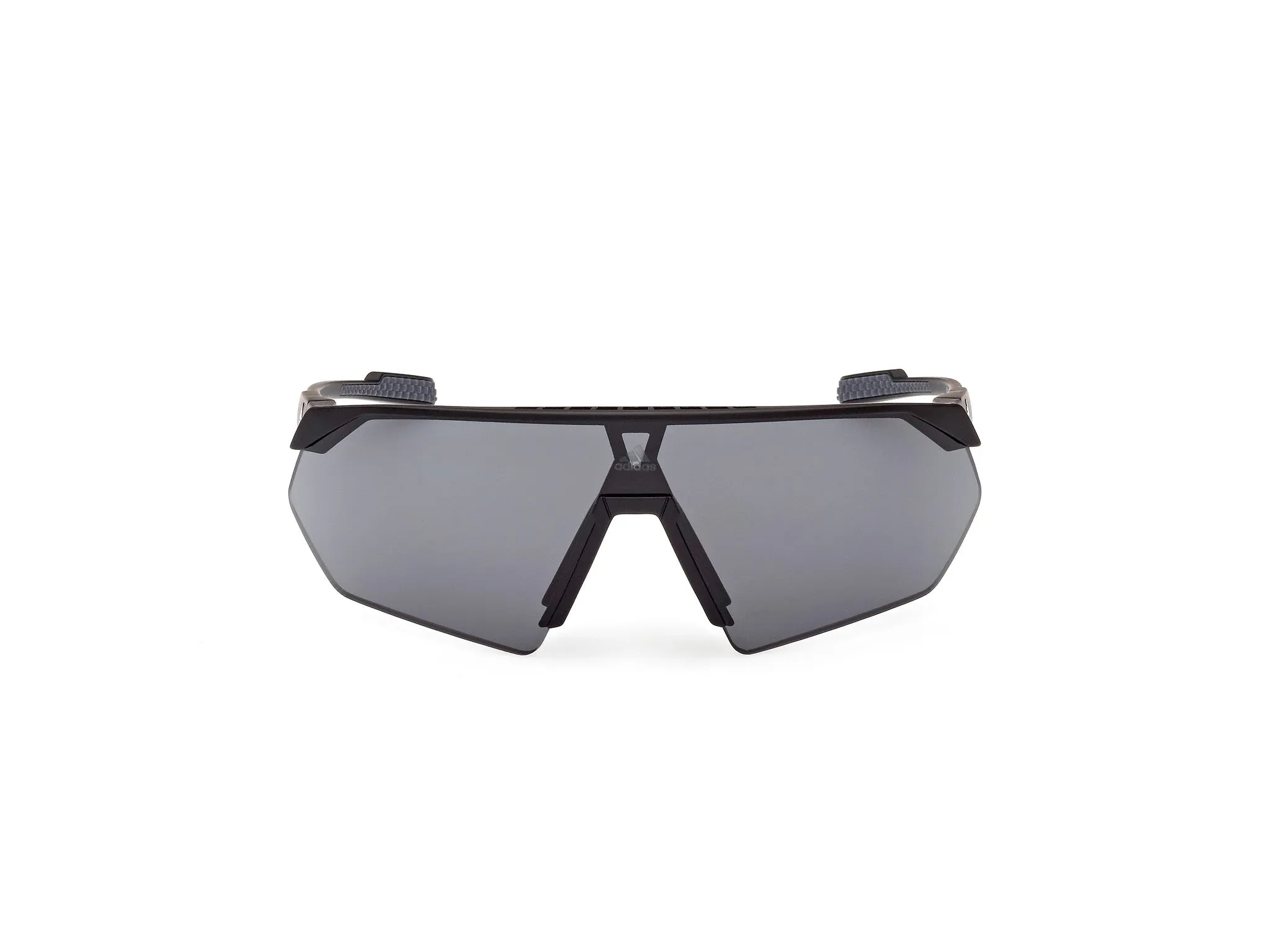 Adidas Sport SP0076 ANEMOS OG S 02A Occhiali da sole Plastica Nero-opaco Grigio Maschera Normale - immagine 3