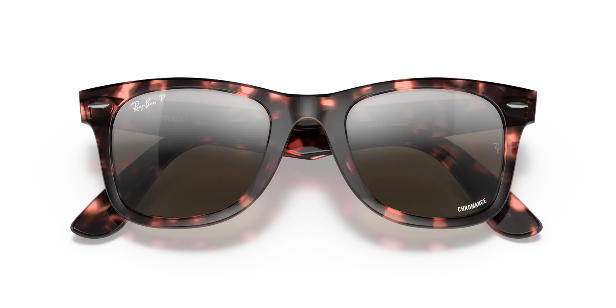 Ray - Ban RB2140 WAYFARER 1334G3 Occhiali da sole Plastica Havana Grigio Squadrata Polarizzata - immagine 2