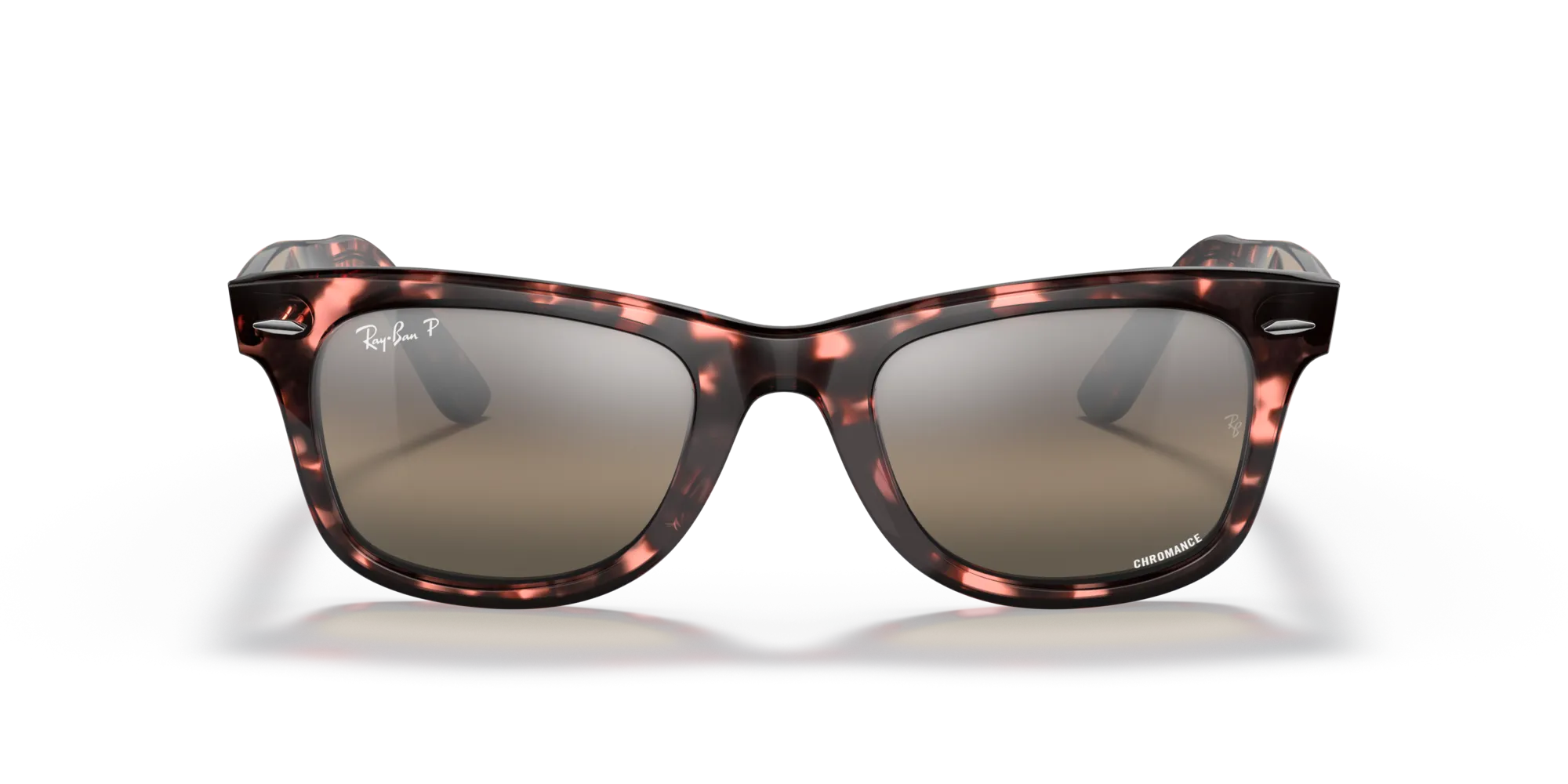 Ray - Ban RB2140 WAYFARER 1334G3 Occhiali da sole Plastica Havana Grigio Squadrata Polarizzata - immagine 3