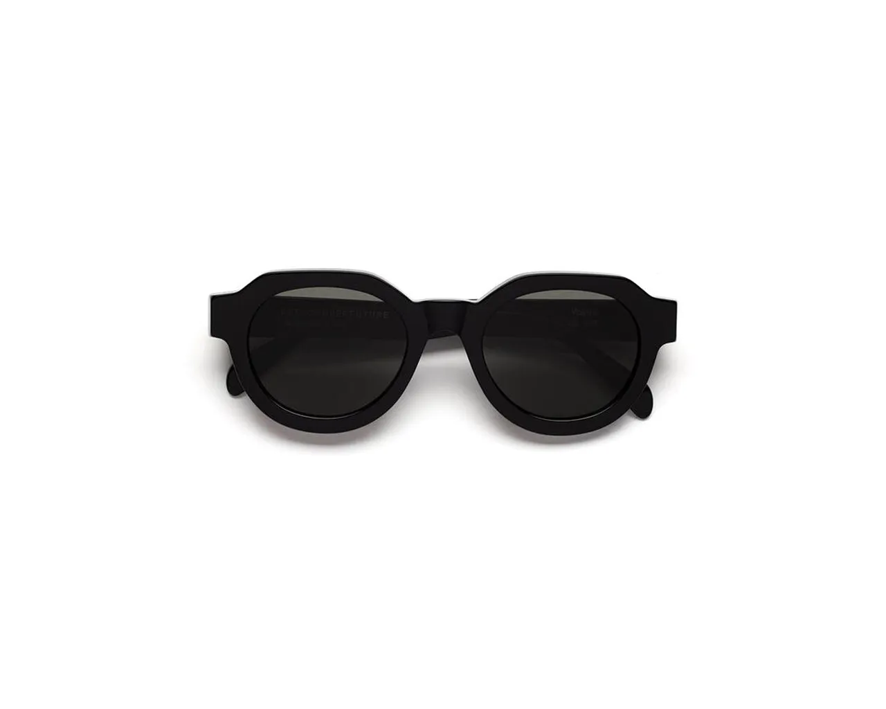 Retrosuperfuture NY2 Vostro black Occhiali da sole Acetato Nero Grigio Rotonda Normale - immagine 2