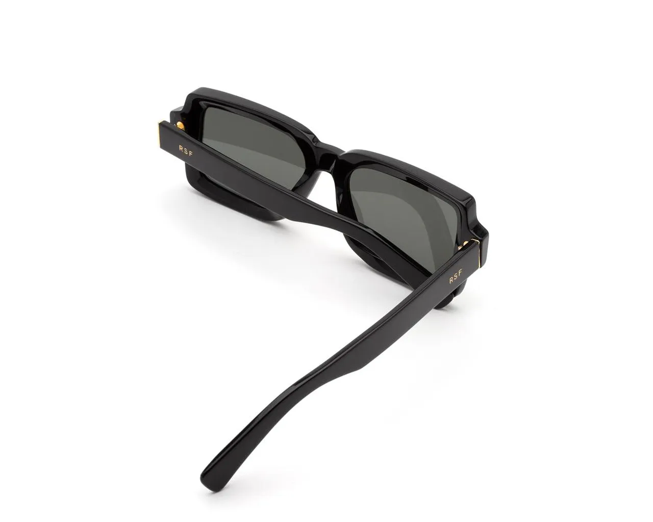 Retrosuperfuture JHJ Pilastro black Occhiali da sole Acetato Nero Grigio Squadrata Normale - immagine 3
