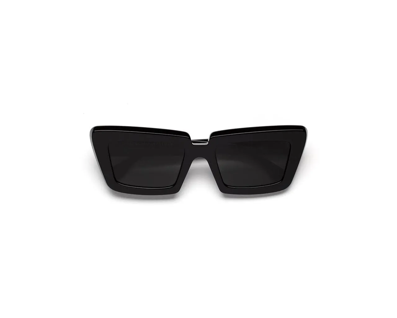 Retrosuperfuture 2GS Coccodrillo black Occhiali da sole Acetato Nero Grigio Squadrata Normale - immagine 2
